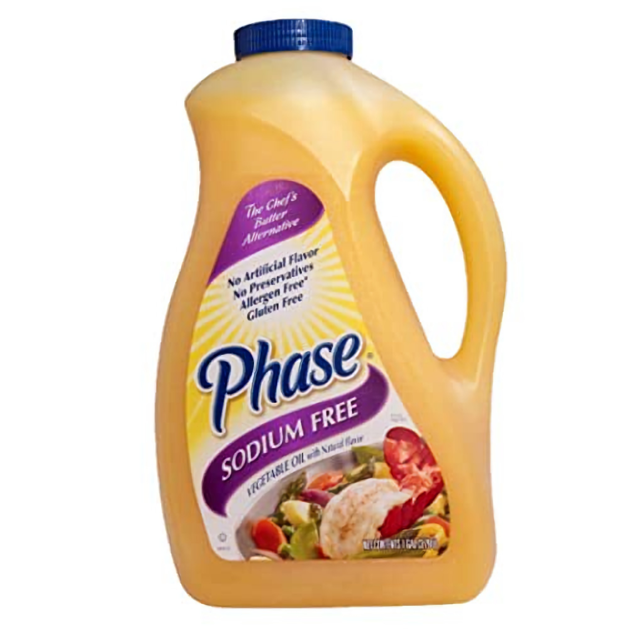 Phase No Sodium Allergen Free Vegetable Oil | 1 Gallon