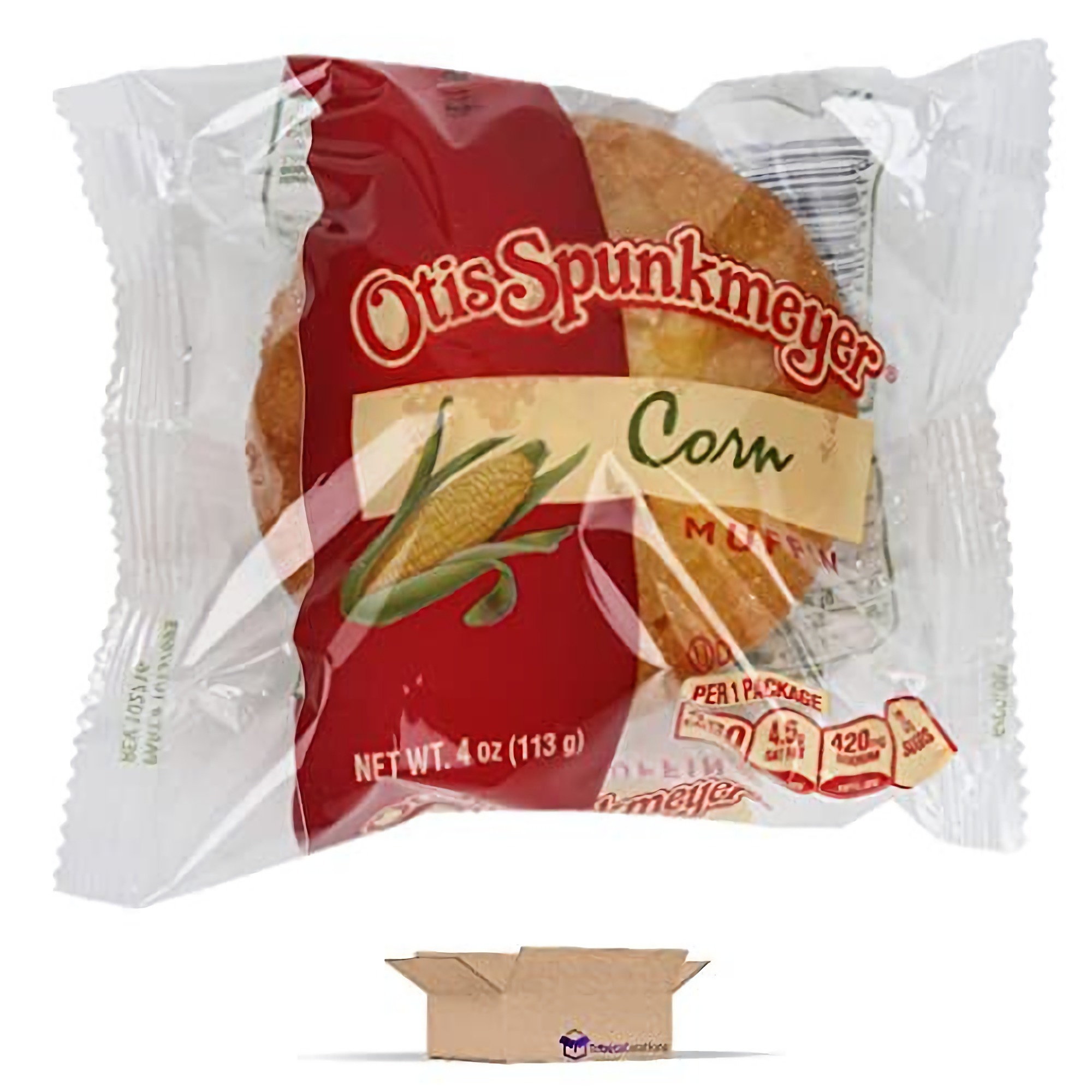 Otis Spunkmeyer Individually Wrapped Corn Muffins | 4 Oz, 12 Count 2