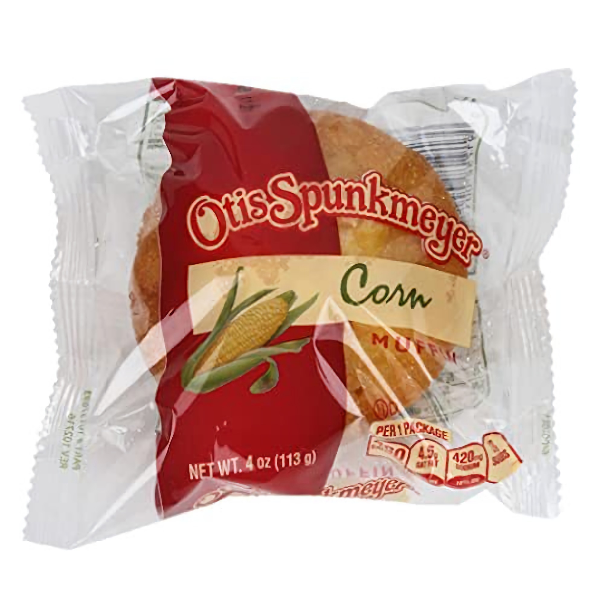 Otis Spunkmeyer Individually Wrapped Corn Muffins | 4 Oz, 12 Count