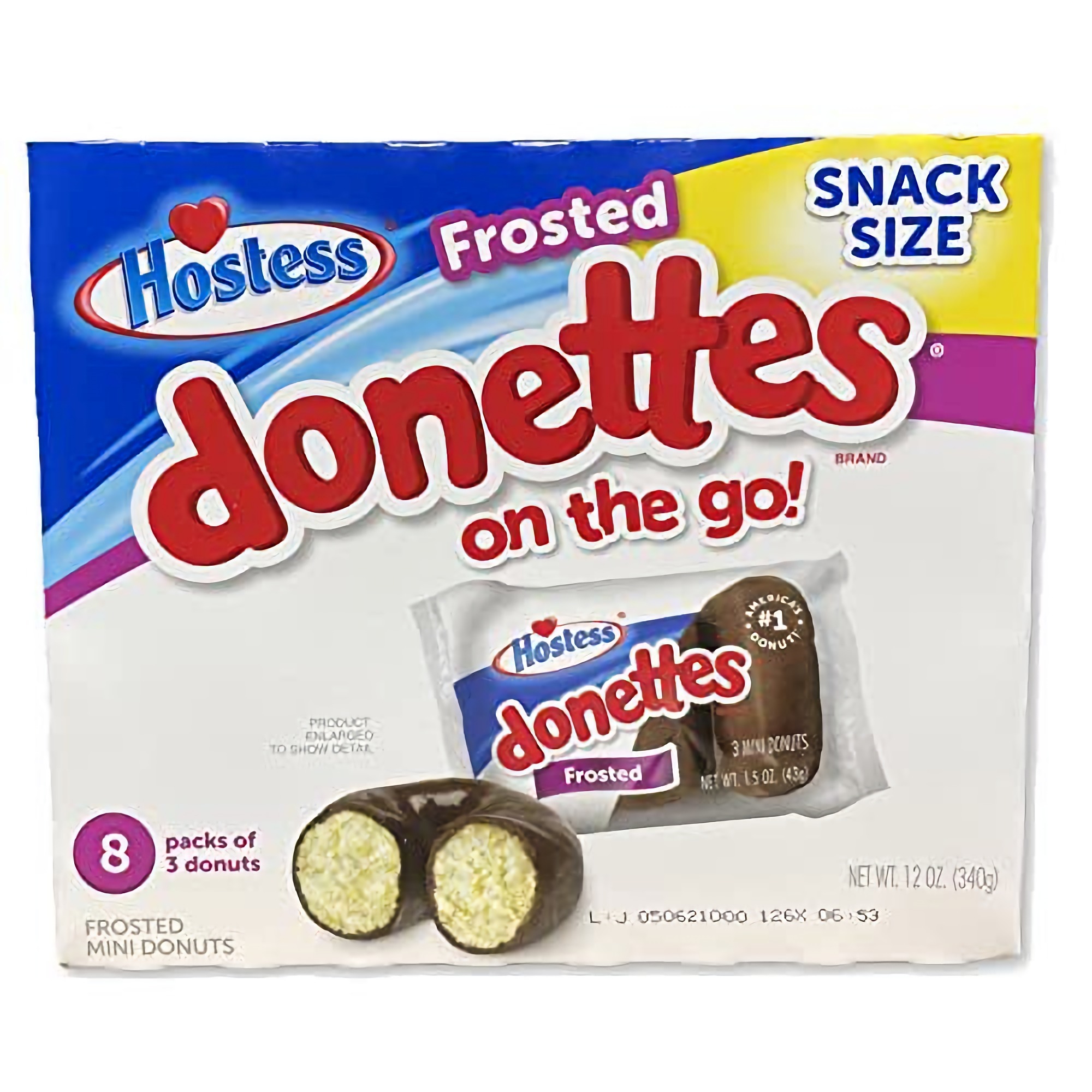 Hostess Chocolate Frosted Donettes Bulk Value Pack | 96 Total Donuts 5