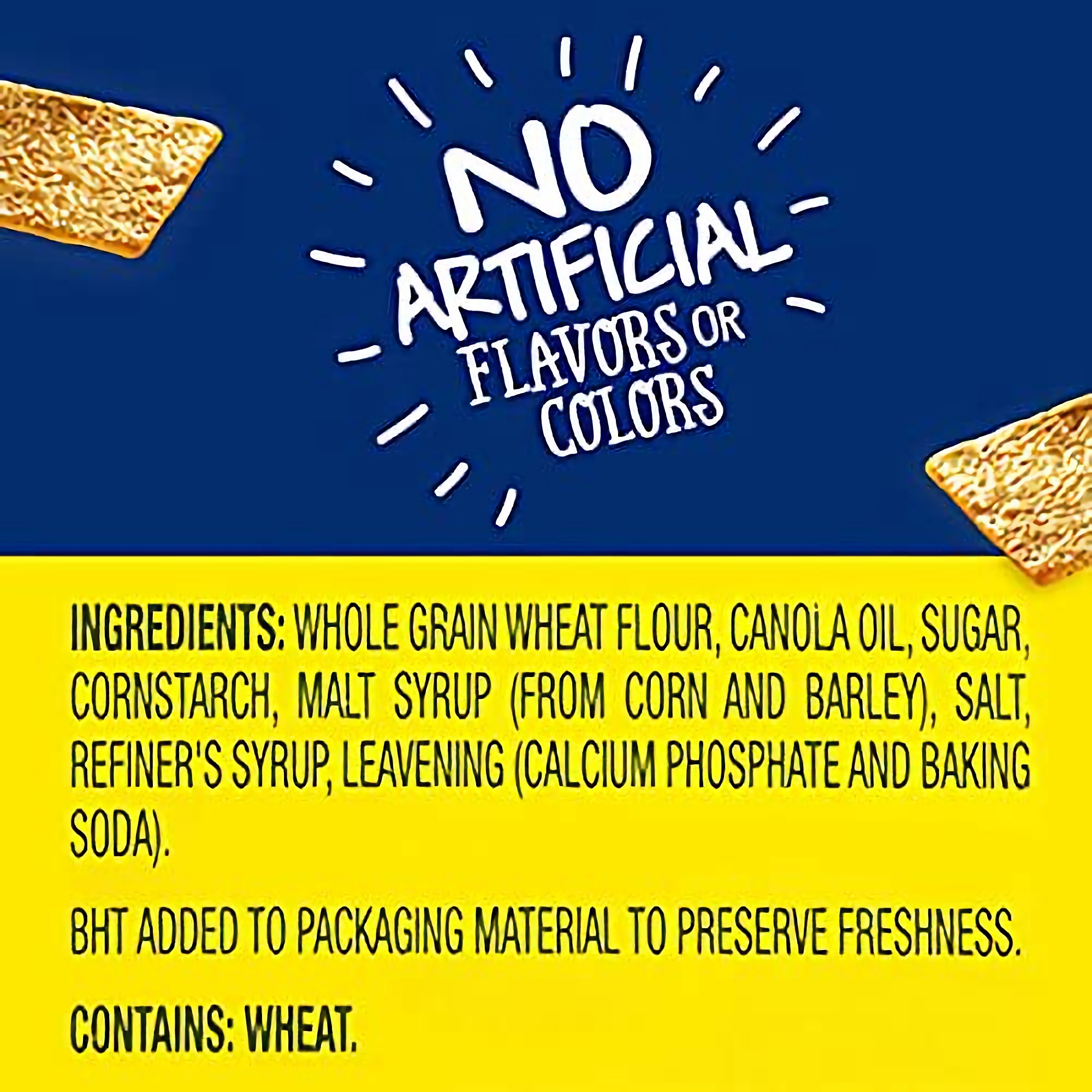 Whole Grain Cracker Wheat Thins 1.75 Oz, 30 Pack 6