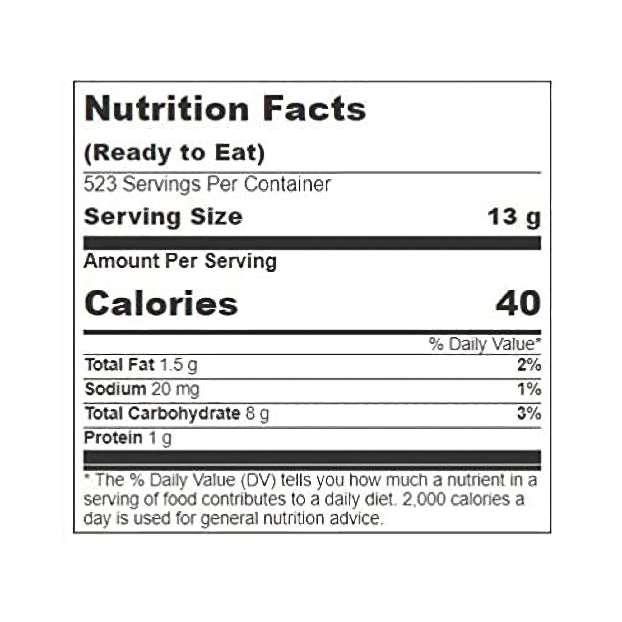 Atkinson Zebra Sugar Free Peanut Butter Bars | 5 Pound Bag 4