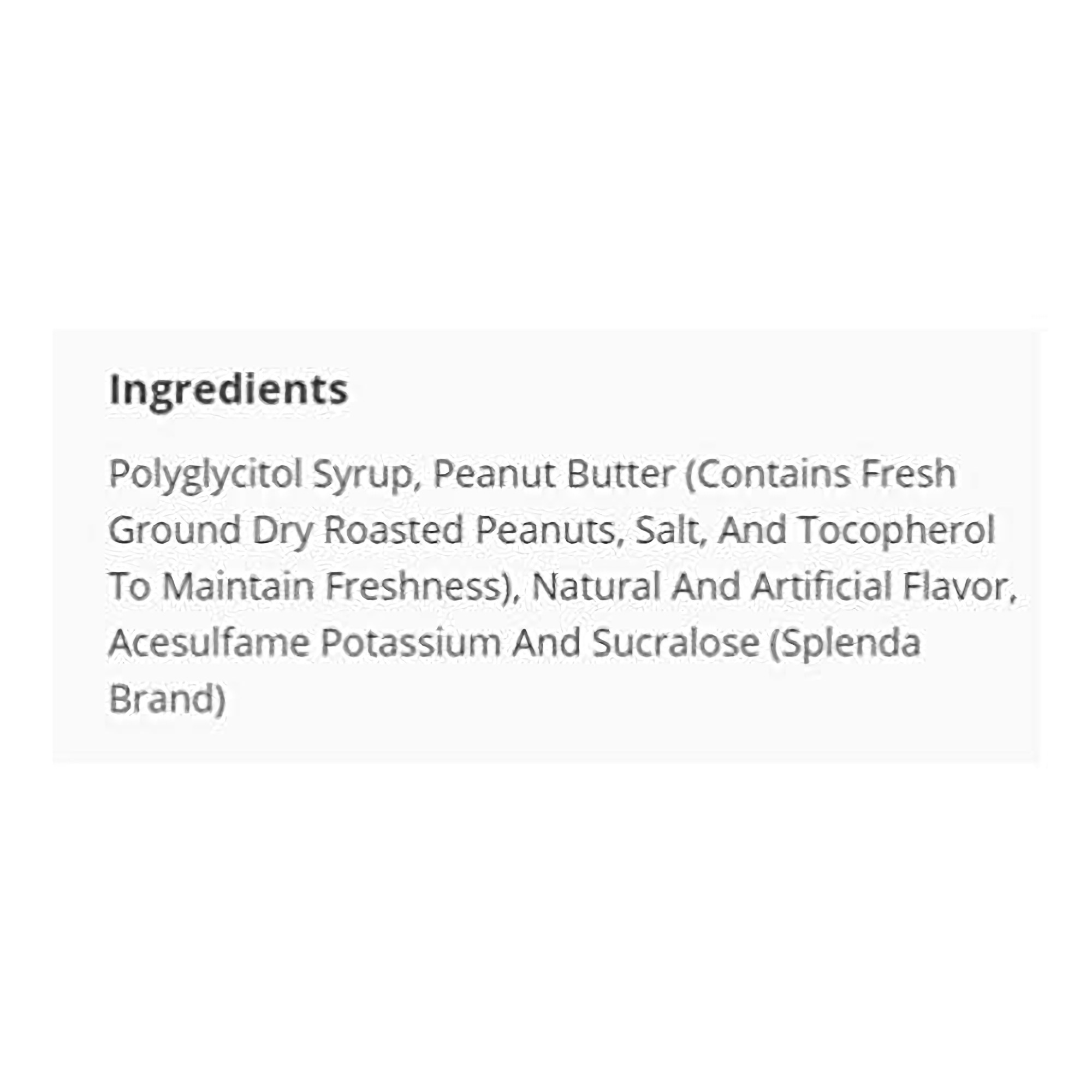 Atkinson Zebra Peanut Butter Bars Sugar Free 1lb 4