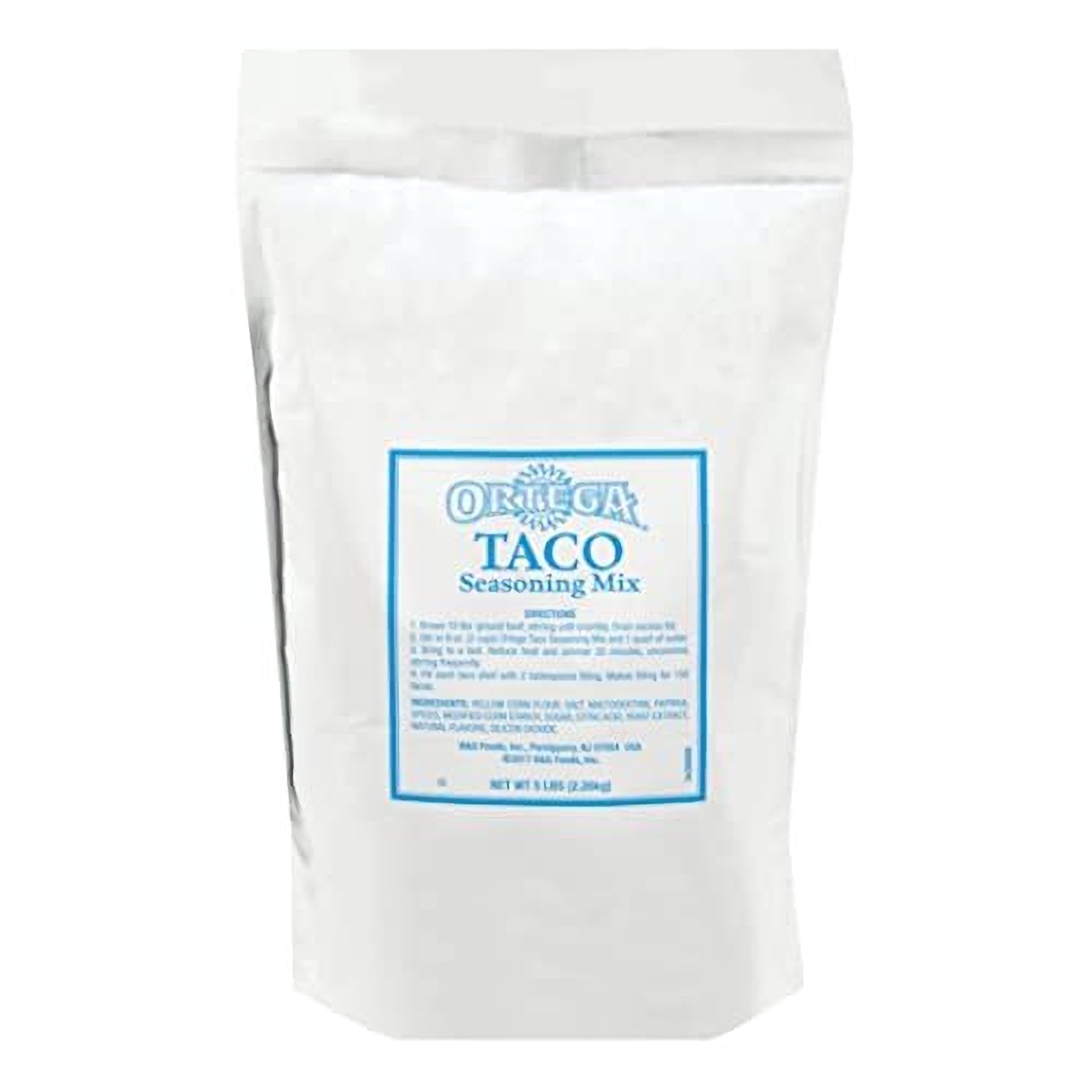 Taco Seasoning 5 Pound Bulk Bag from Ortega