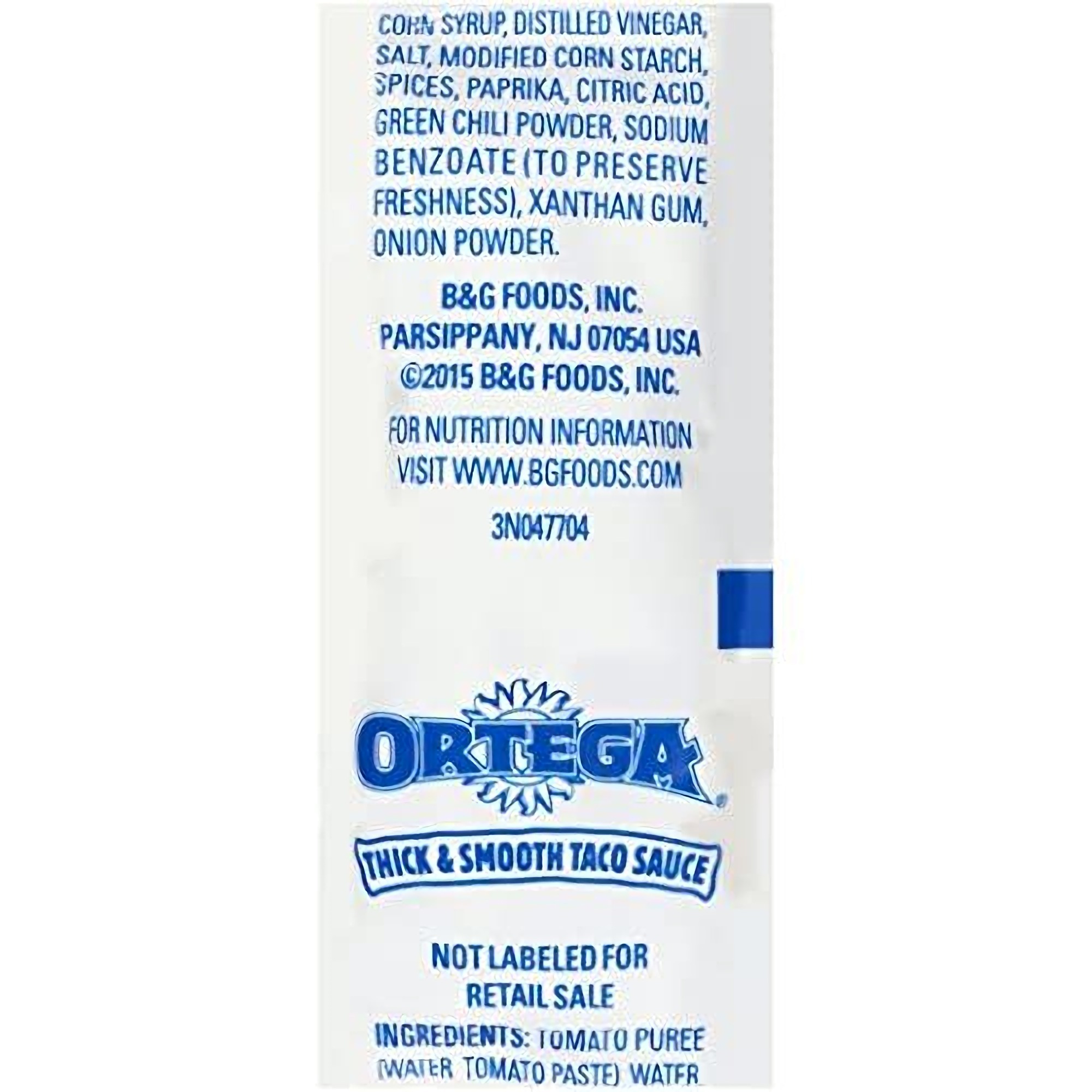 Taco Sauce Individual Serving Packets, 100 Count 5