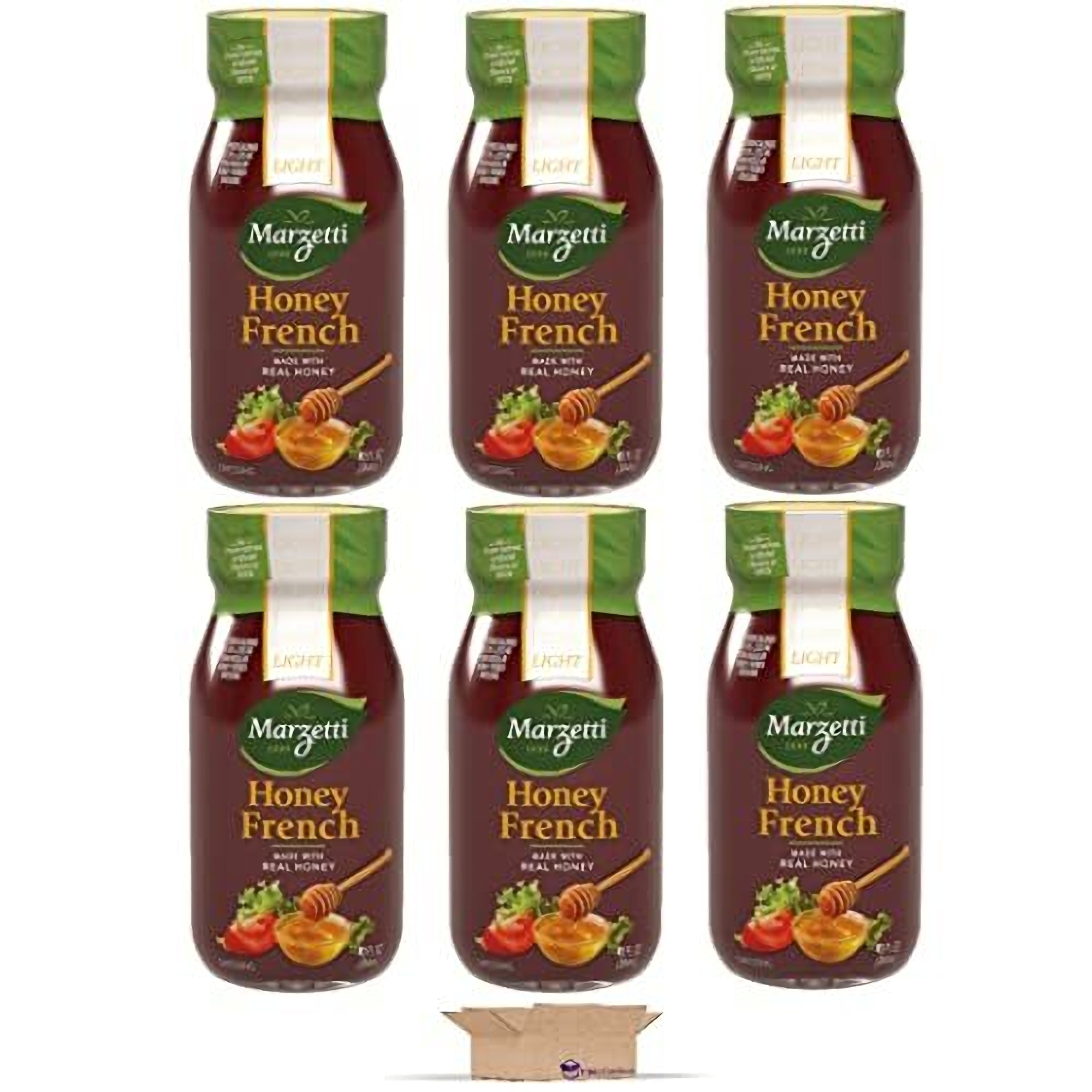Marzetti Light Honey French Dressing, 13 Fl Oz Jar Value Pack | Case Of 6 3