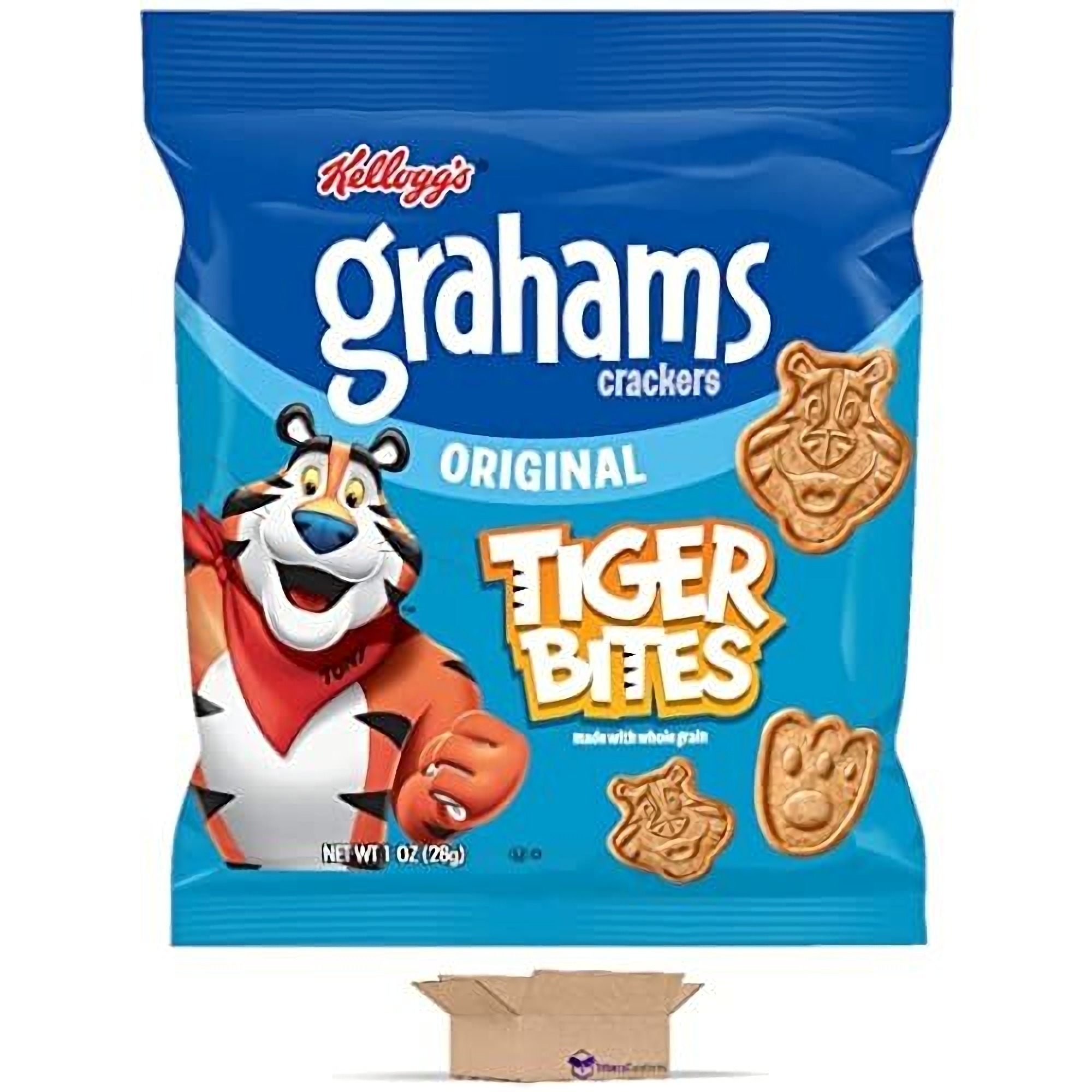 Tiger Bites Grahams Crackers Curated by  1 Ounce | Original | Pack of 20 4
