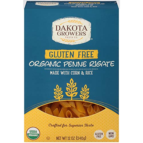 Dakota Growers Gluten Free Organic Penne Rigati Pasta, 12 Ounces - 12 per Case 2
