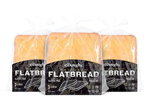 O'Dough Gluten Free Flatbreads, Original,14.4 Ounce [4 Packs] 2