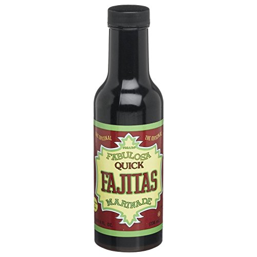 Figaro Fabulosa Fajita Marinade, 8-ounce Platic Bottles (Pack of 6)
