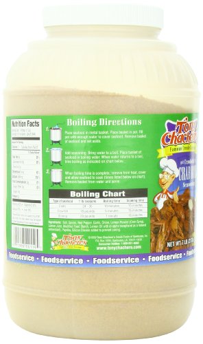 Tony Chachere Seafood Seasonings, Crawfish and Crab Boil, 7 Pound 4