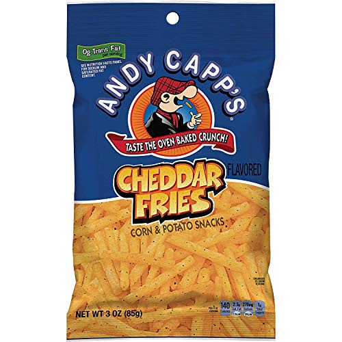 Andy Capp's Snack Fries 4 Flavor Variety Pack | 12 count, 3 oz. bags 5