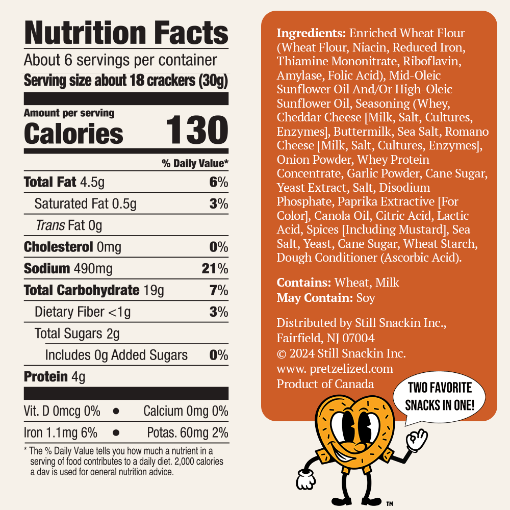 Pretzelized Chips and Crackers Ultimate Variety Featuring 7 Flavors 6