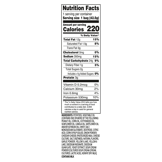 Zapp's Potato Chips Big Cheezy Kettle Chip, 1.5 Ounce, 60 Per Case 3