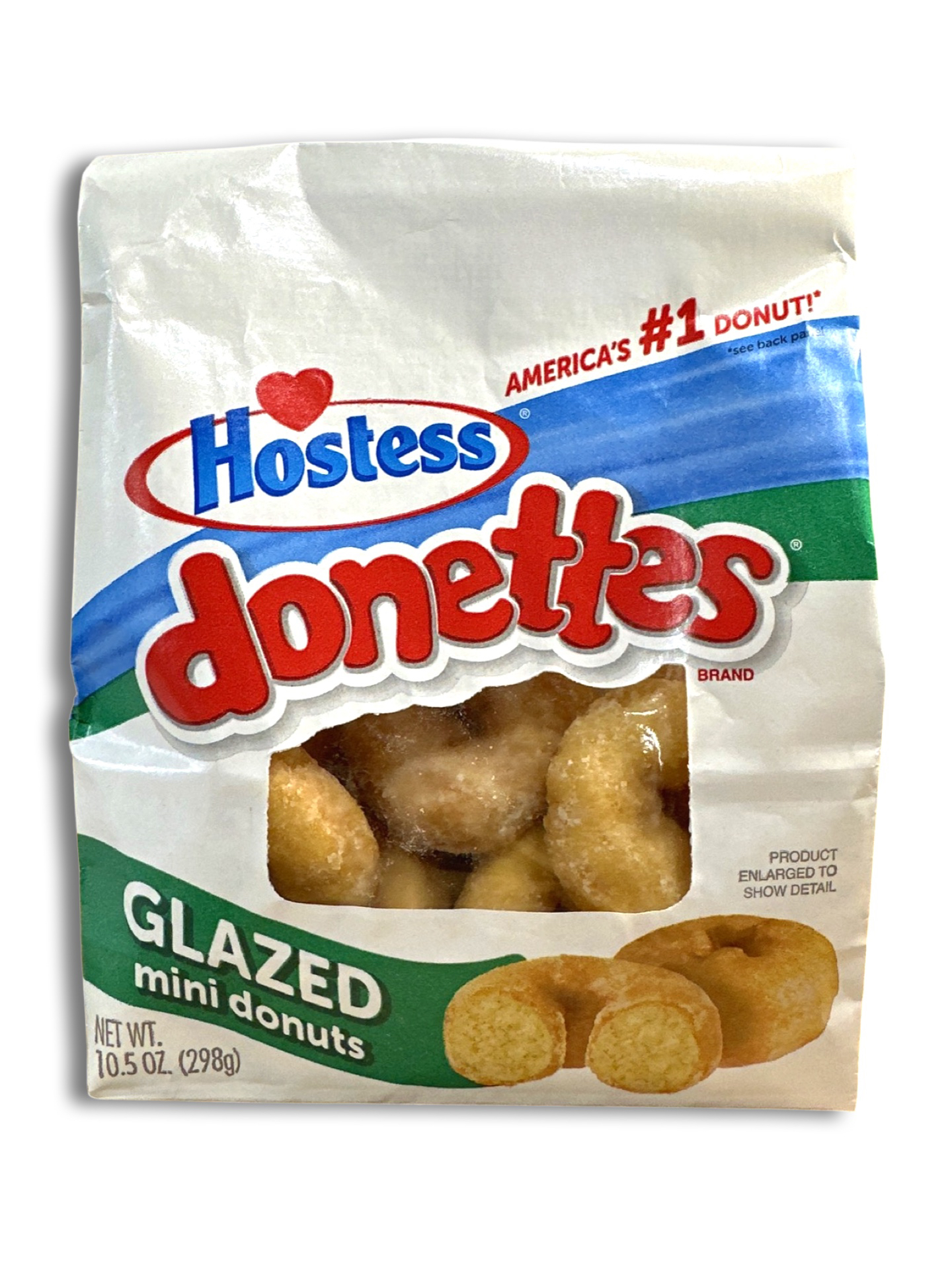 Hostess Donettes Variety Pack | Big Bags 6 Flavors: Frosted, Double Chocolate, Old Fashioned, Glazed, Crunch, and Powdered 6