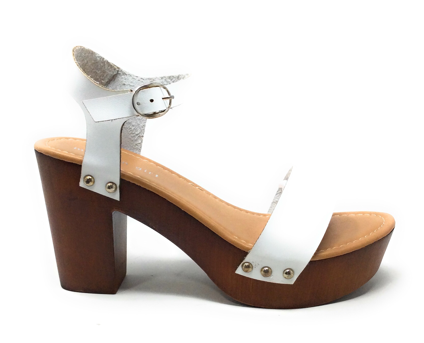 madden girl white sandals