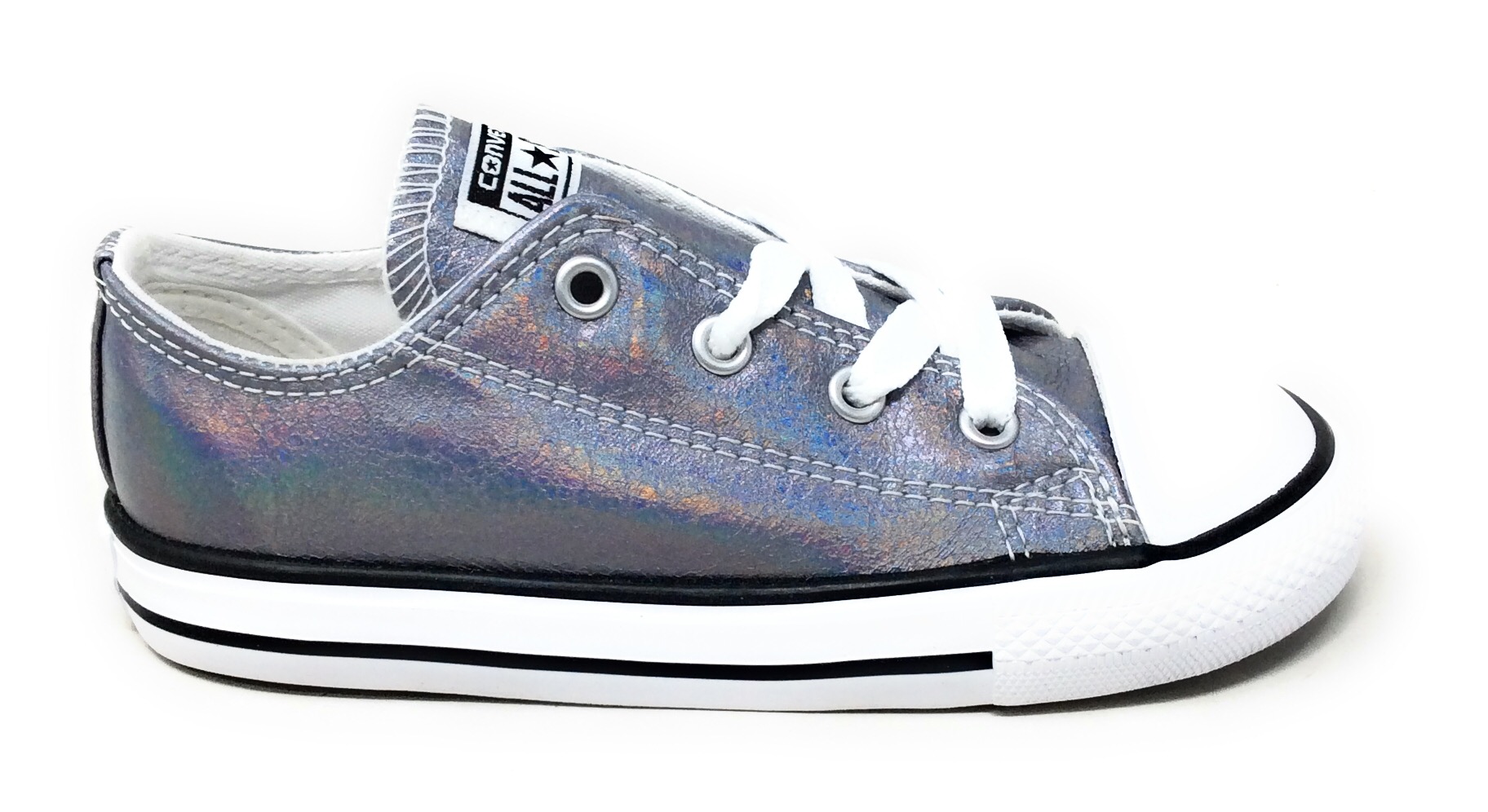 infant silver converse