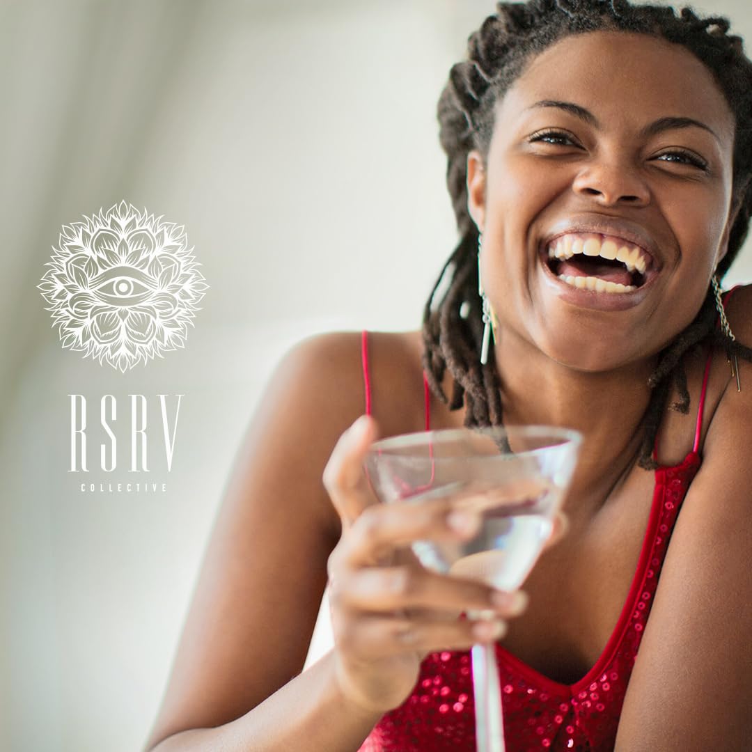 RSRV Non-Alcoholic Cocktail, Kensho Cocktail, Non-Alcoholic Beverage Replacement (Rosata - Sweet & Sour Cherry and Ginger, 12oz, 12Pack) 5