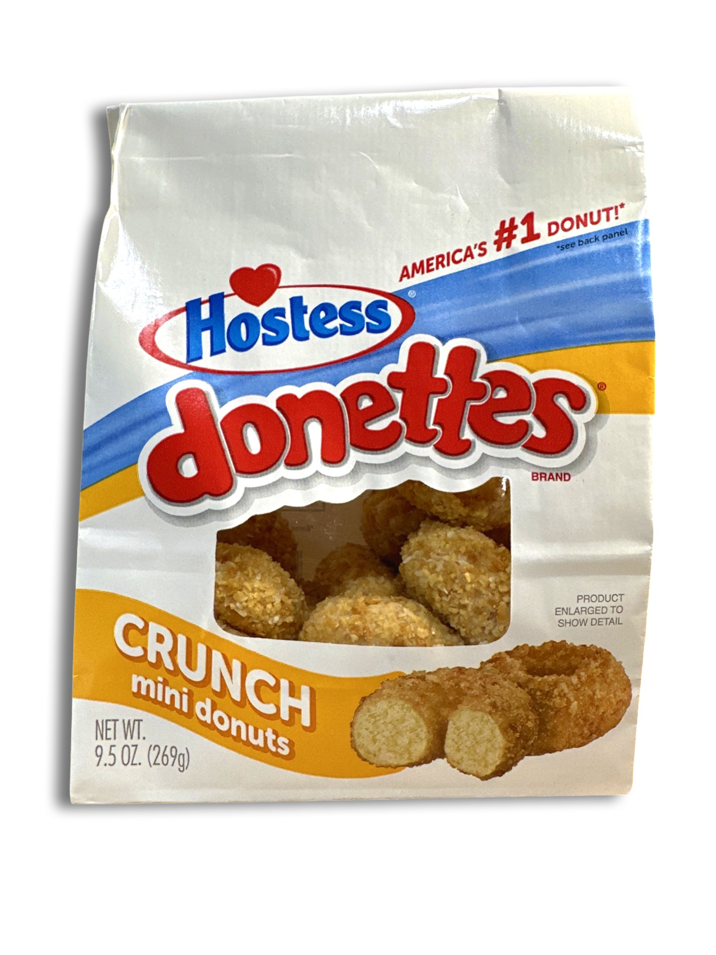 Hostess Donettes Variety Pack | Big Bags 6 Flavors: Frosted, Double Chocolate, Old Fashioned, Glazed, Crunch, and Powdered 4