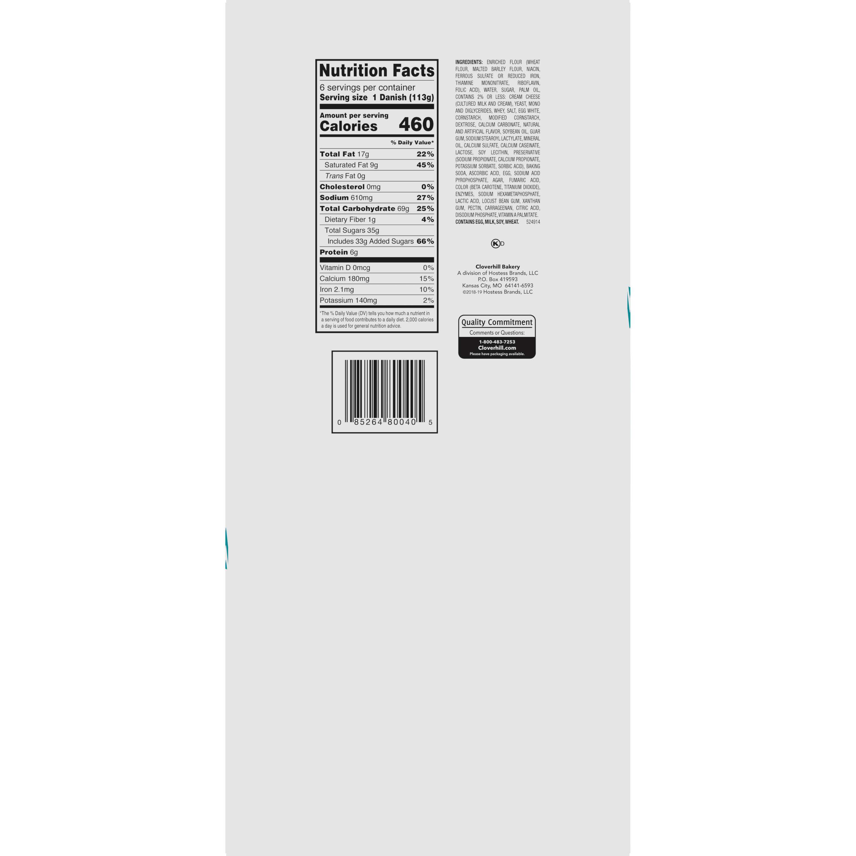 Cloverhill Cheese Danish 16 Count 4