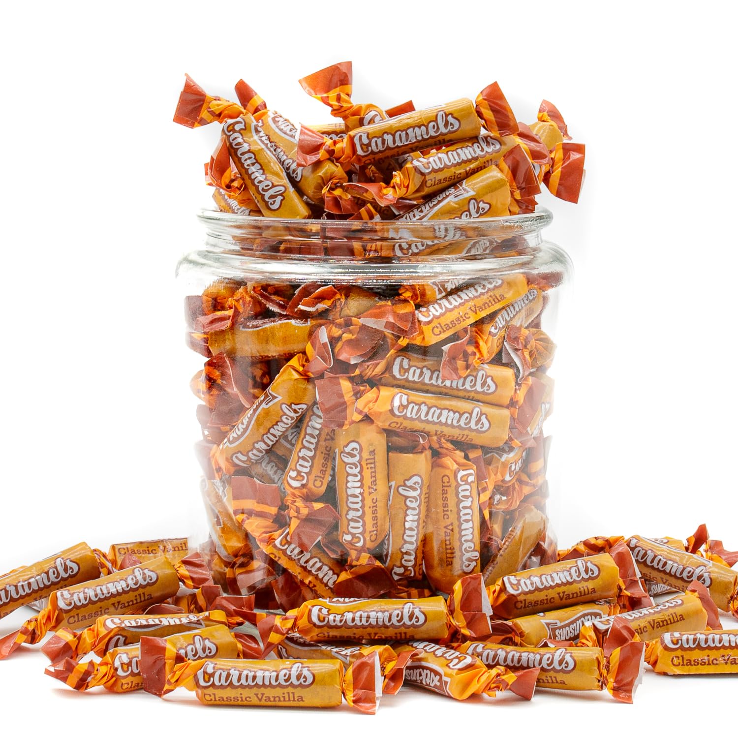 Atkinson's Nostalgic Vanilla Caramels, 12 oz. Bag, New Orleans Caramels 3