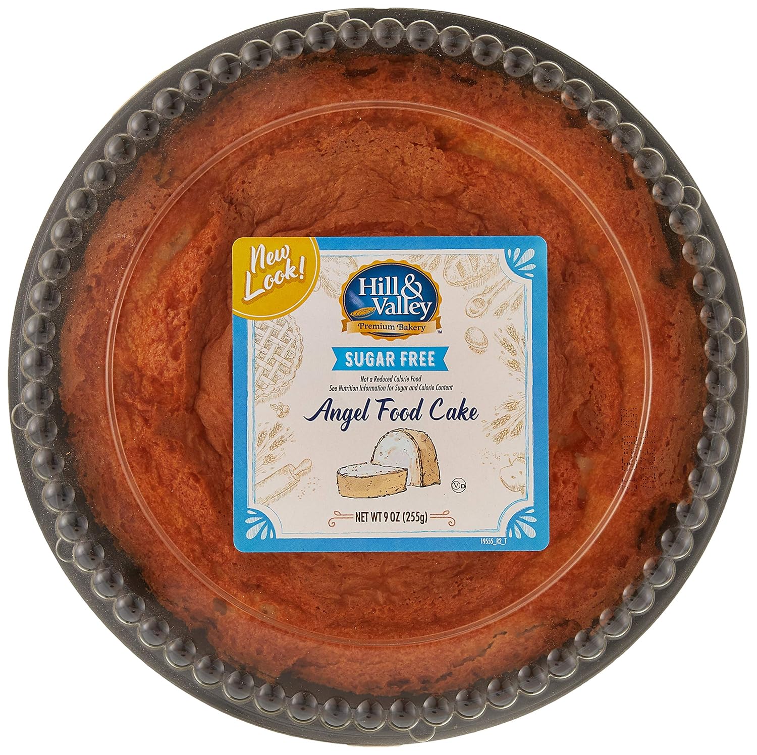 HIll & Valley Sugar Free Angel Food Cake | 9 Oz | Pack of 2