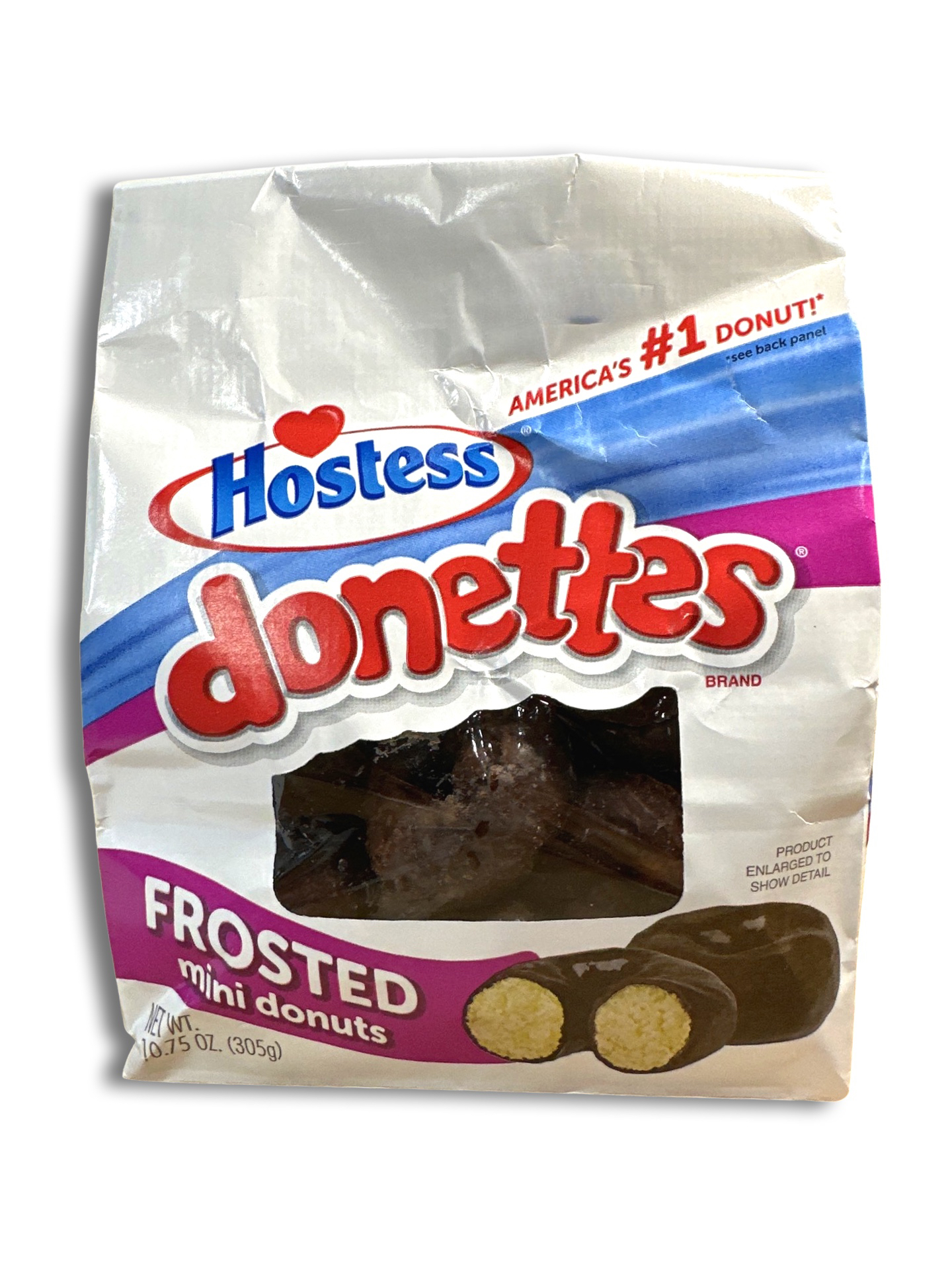 Hostess Donettes Variety Pack | Big Bags 6 Flavors: Frosted, Double Chocolate, Old Fashioned, Glazed, Crunch, and Powdered 5