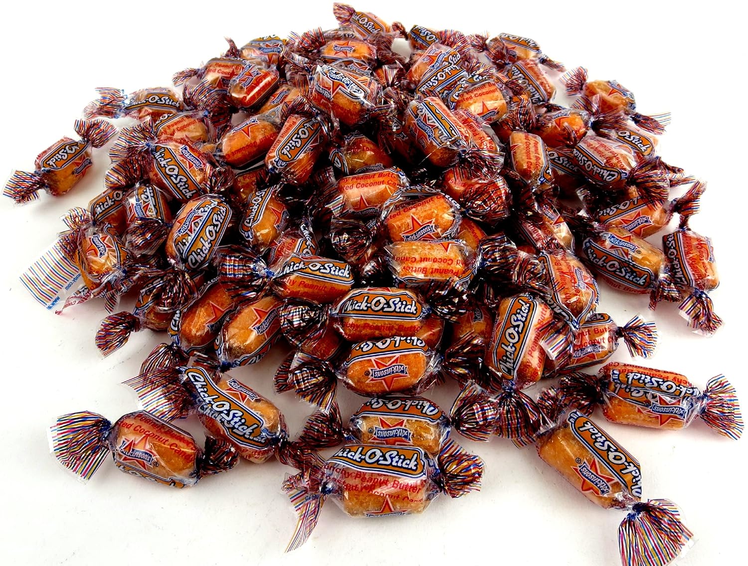 Chick O Stick Candy Nuggets Bite Size, Peanut Butter Coconut Snack, 2 Lbs