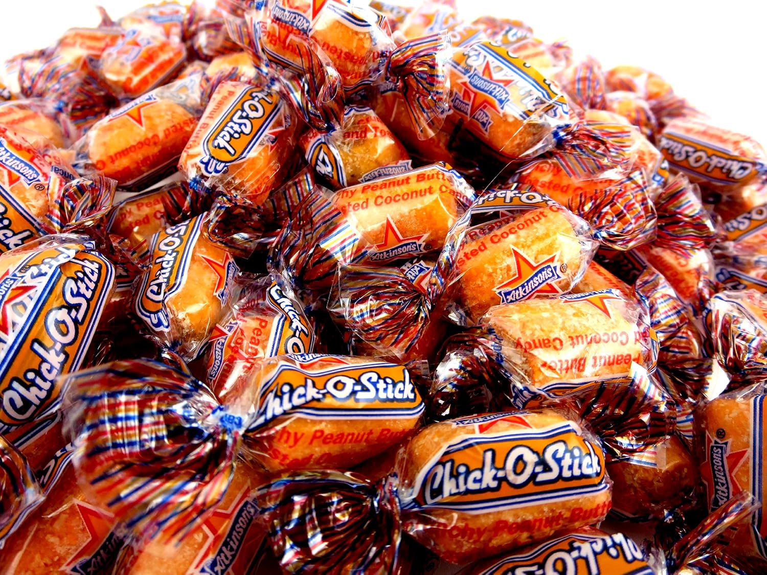 Chick O Stick Candy Nuggets Bite Size, Peanut Butter Coconut Snack, 2 Lbs 2