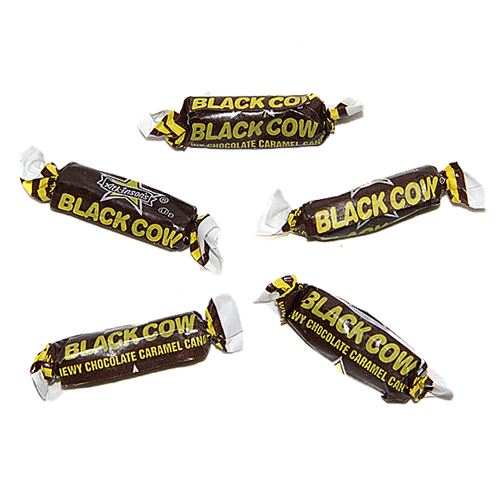 Black Cow Chocolate Caramel Nostalgic Bite Size Candy, 1 lb 5