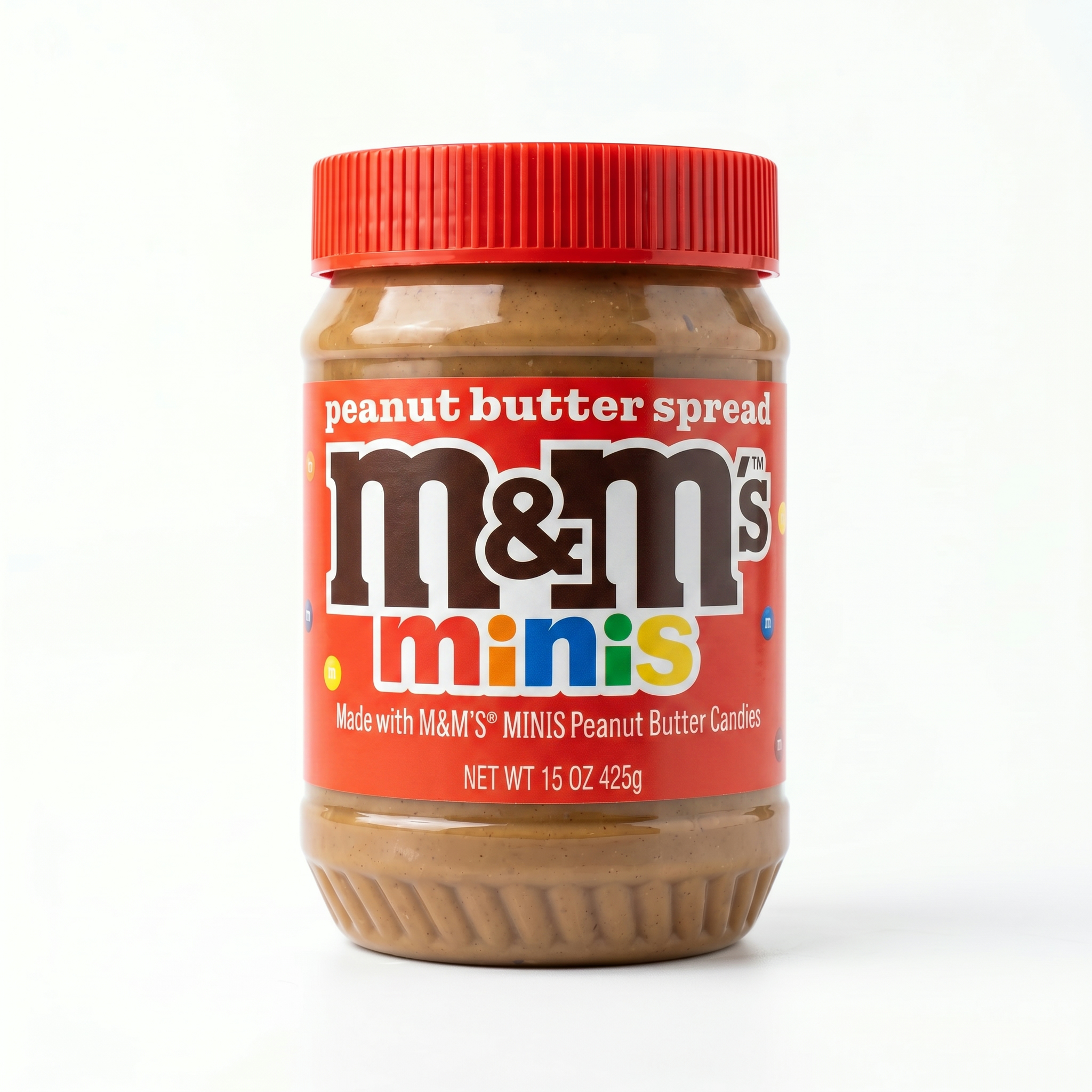 Candy & Cookie Peanut Butter Spread 15 oz Jar, Choose Flavor M&Ms, Twix or Snick