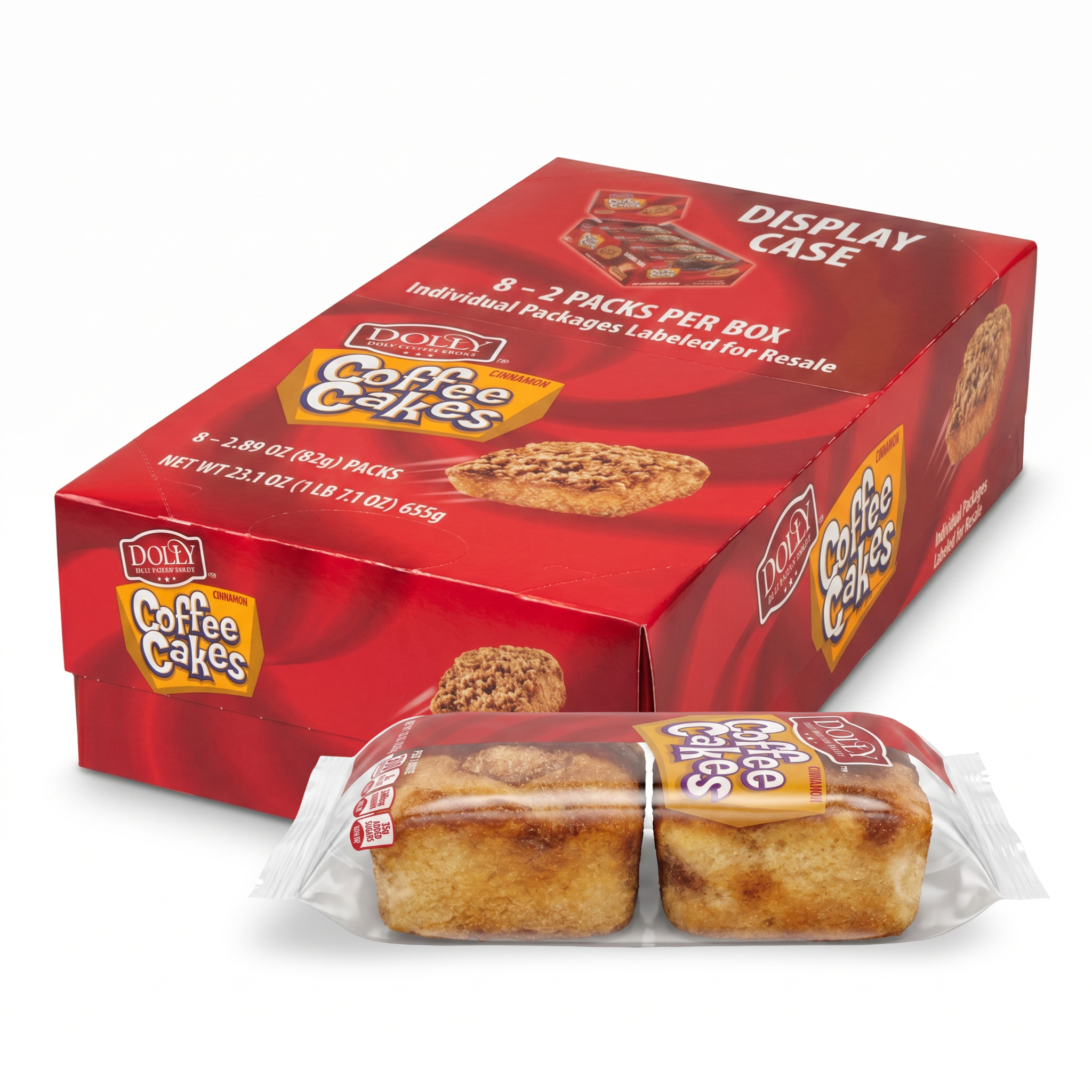 Dolly Madison Bakery Snacks, Choose Donut Gems, Coffee Cakes, Cupcakes or Golden