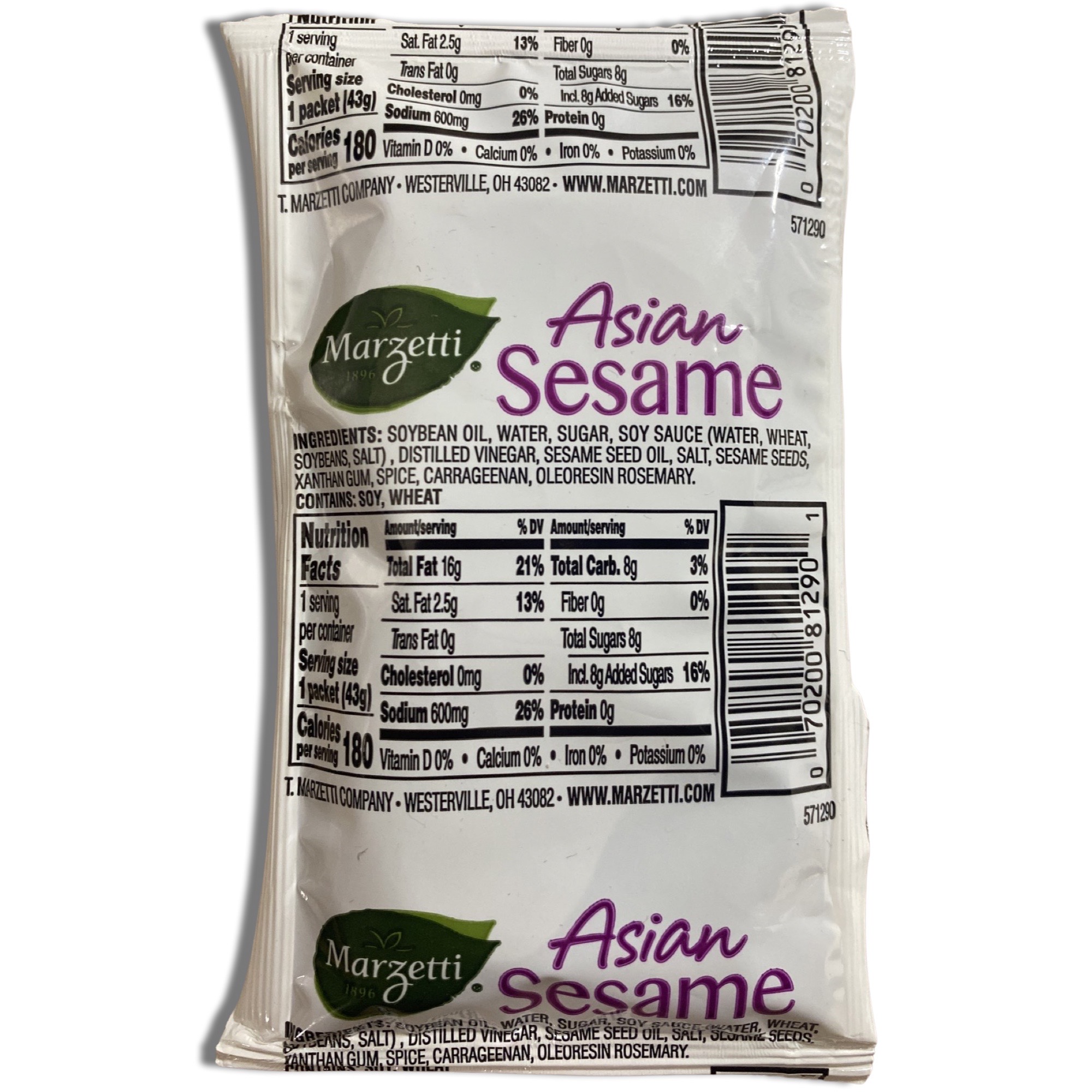 Asian Sesame Salad Dressing Packets | Value Pack | 1.5 Ounce | 20 Count 3