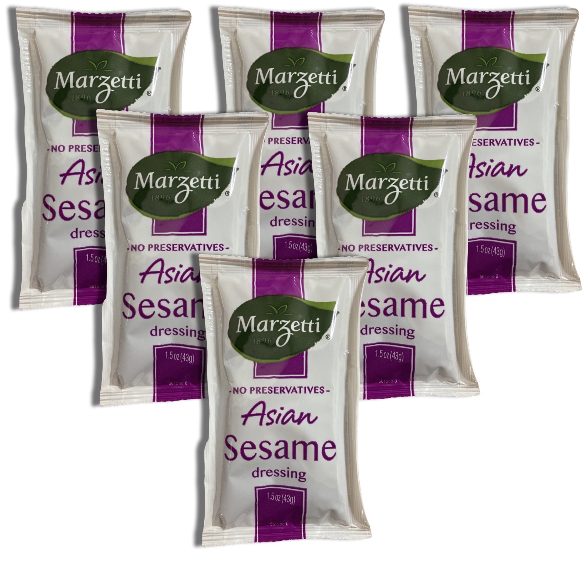 Asian Sesame Salad Dressing Packets | Value Pack | 1.5 Ounce | 20 Count 6