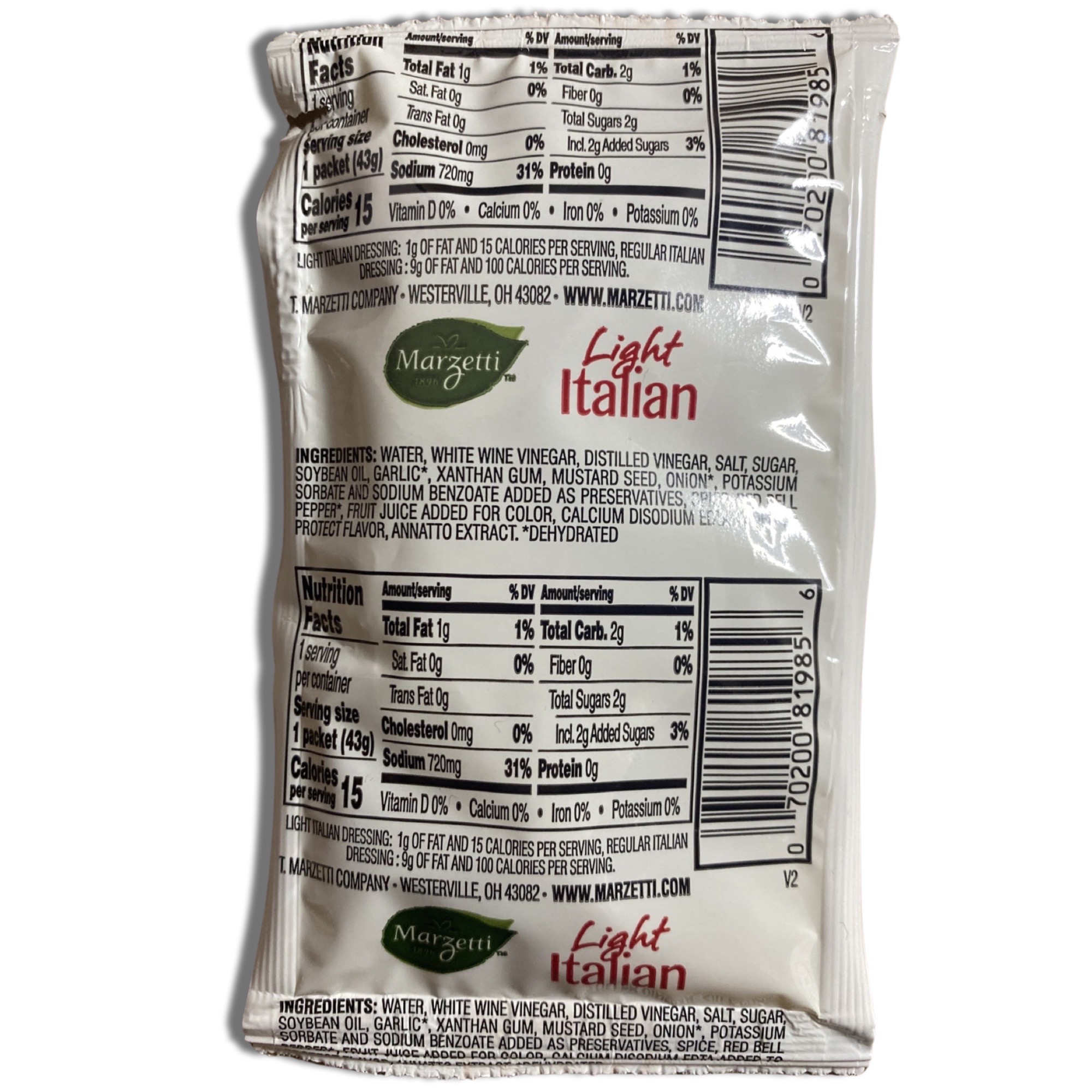 Light Italian Salad Dressing Packets | Value Pack | 1.5 Ounce | 20 Count 3