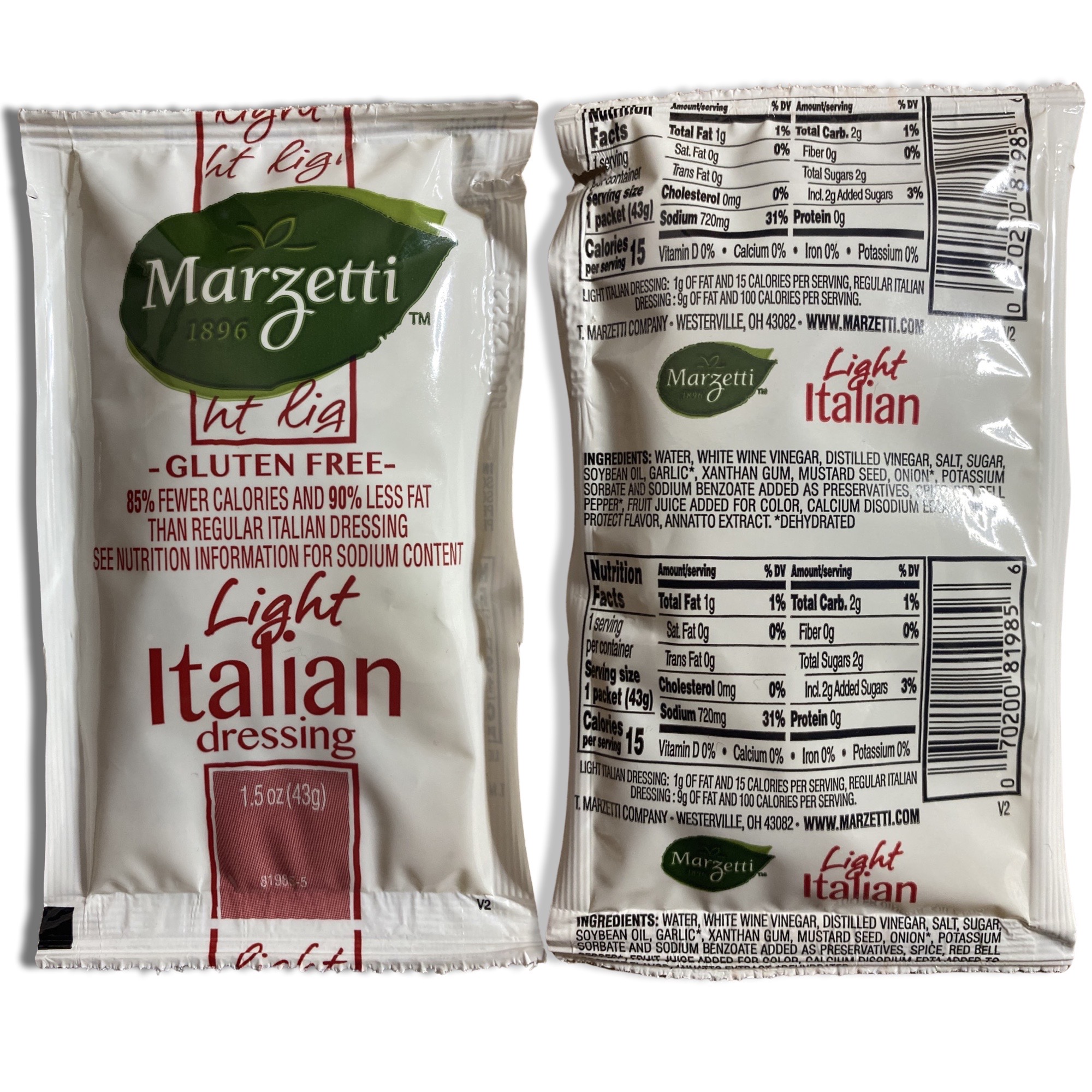Light Italian Salad Dressing Packets | Value Pack | 1.5 Ounce | 20 Count 4