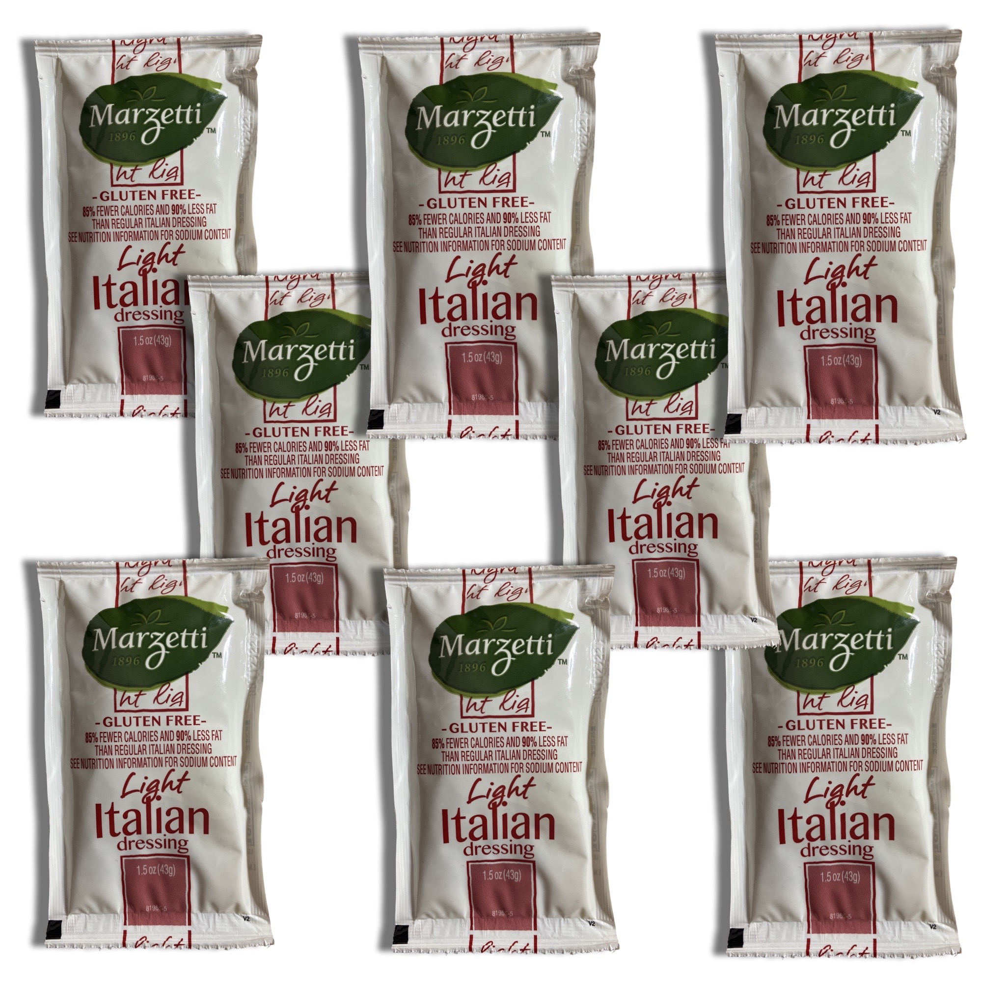 Light Italian Salad Dressing Packets | Value Pack | 1.5 Ounce | 20 Count 7
