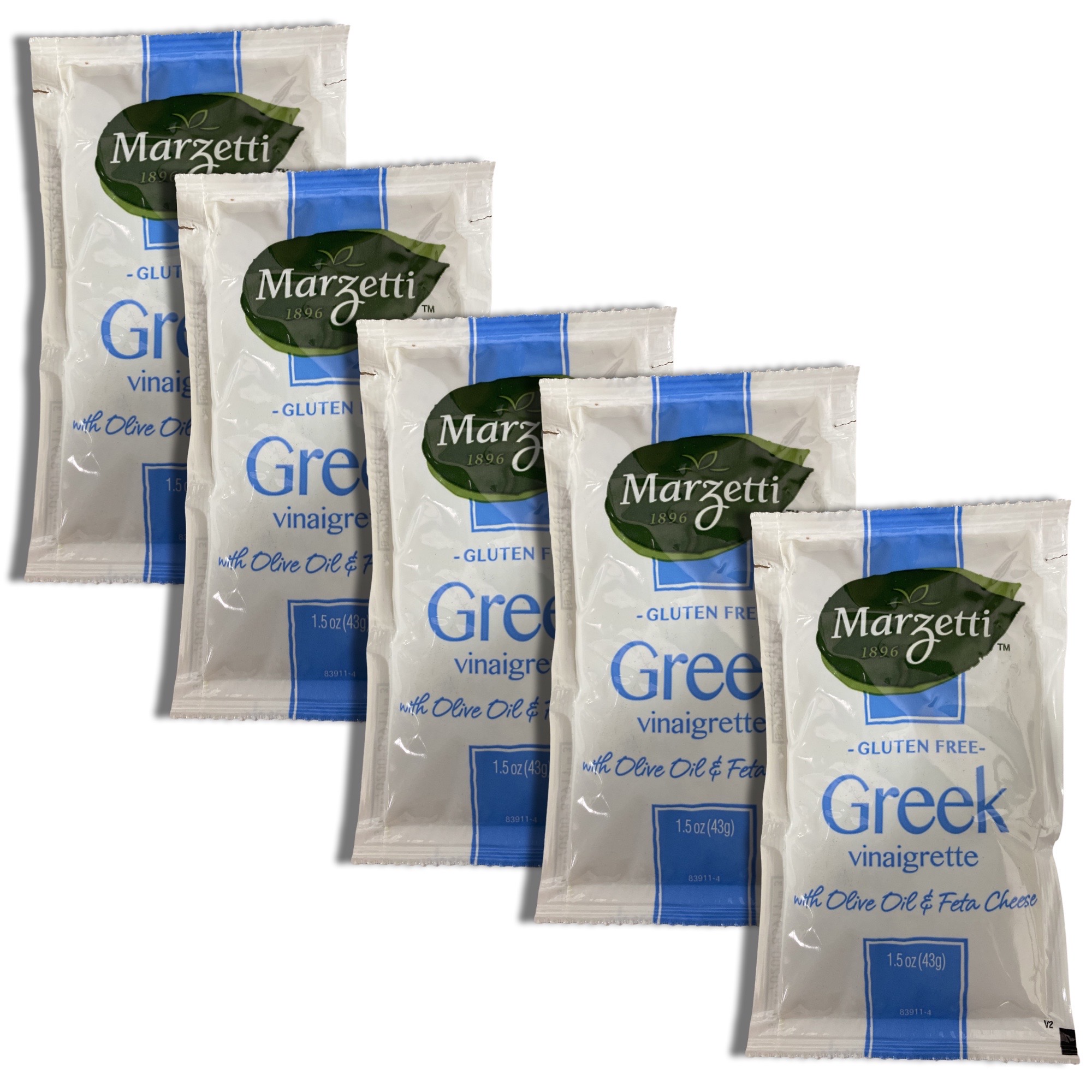 Greek Vinaigrette with Olive Oil & Feta Cheese Dressing Packets | Value Pack | 1.5 Ounce | 20 Count 5