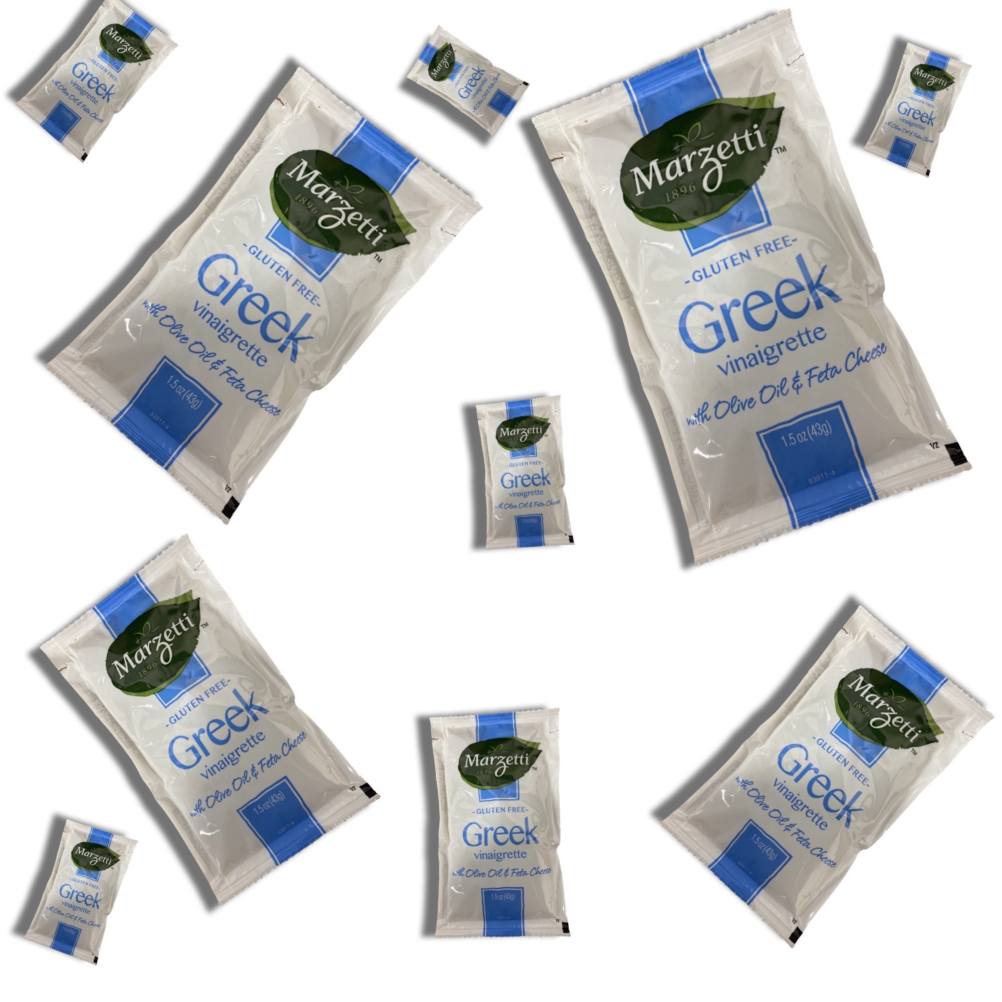 Greek Vinaigrette with Olive Oil & Feta Cheese Dressing Packets | Value Pack | 1.5 Ounce | 20 Count 7