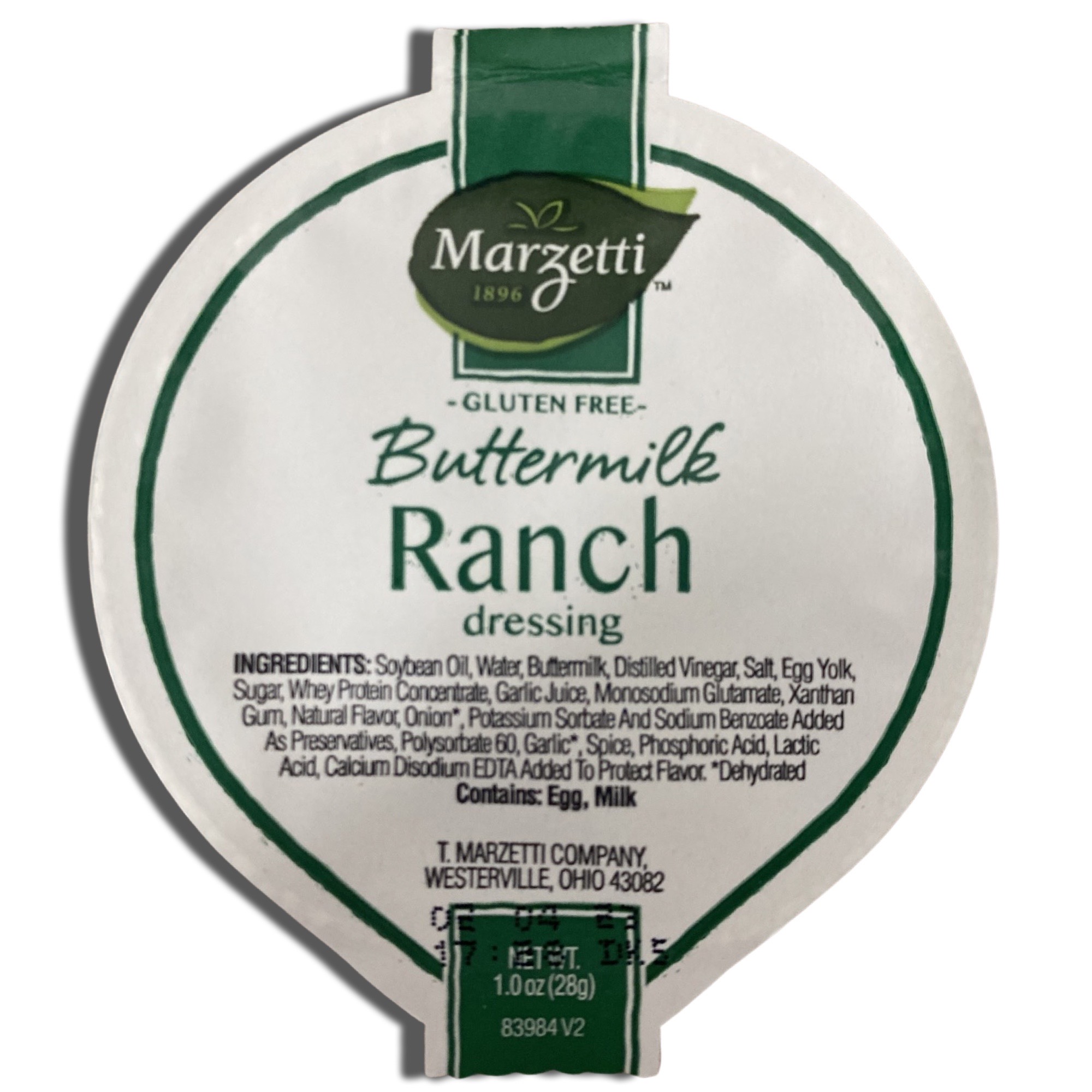 Buttermilk Ranch Dressing Cups 1 Ounce | 20 Count Value Pack 2
