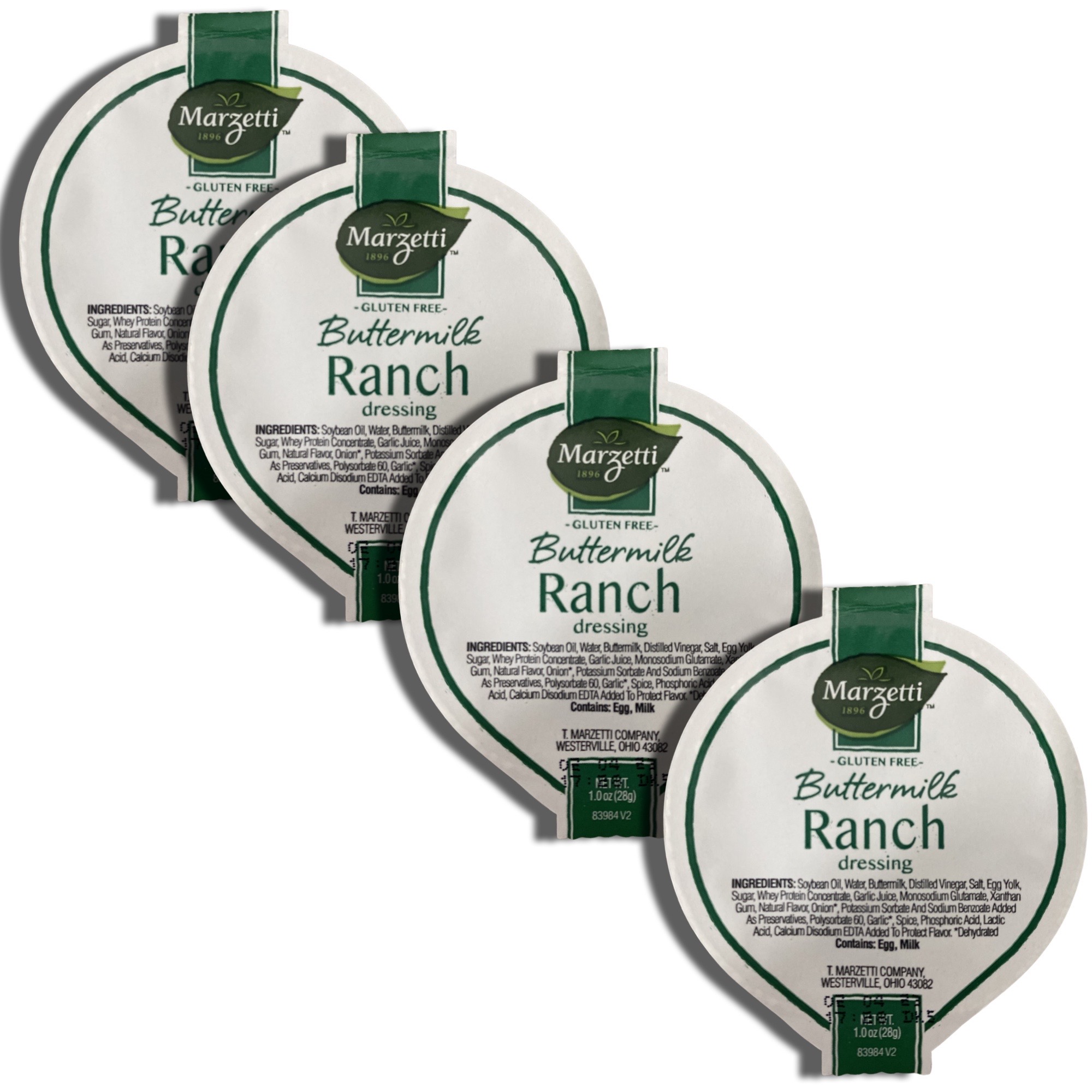 Buttermilk Ranch Dressing Cups 1 Ounce | 20 Count Value Pack 4