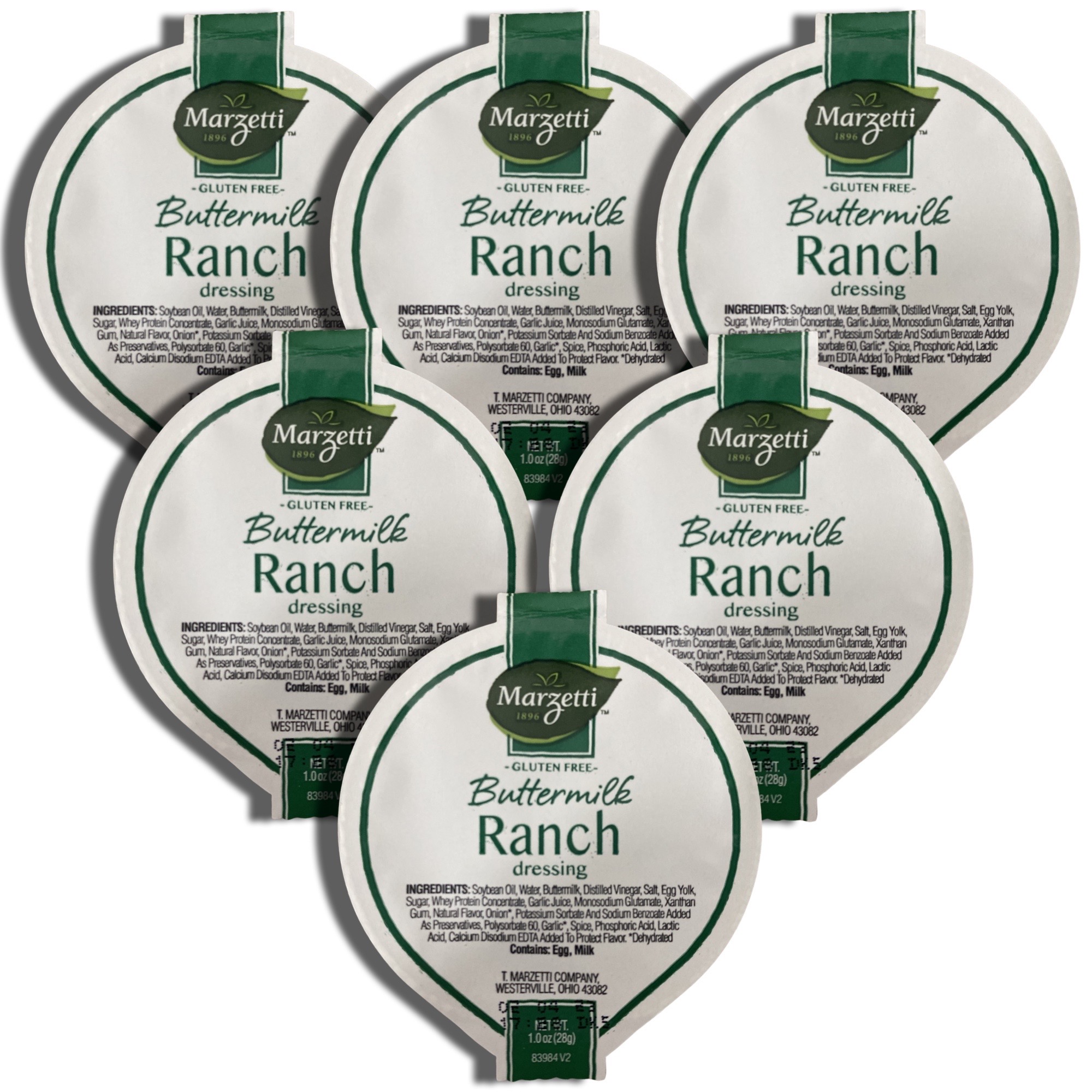Buttermilk Ranch Dressing Cups 1 Ounce | 20 Count Value Pack 5