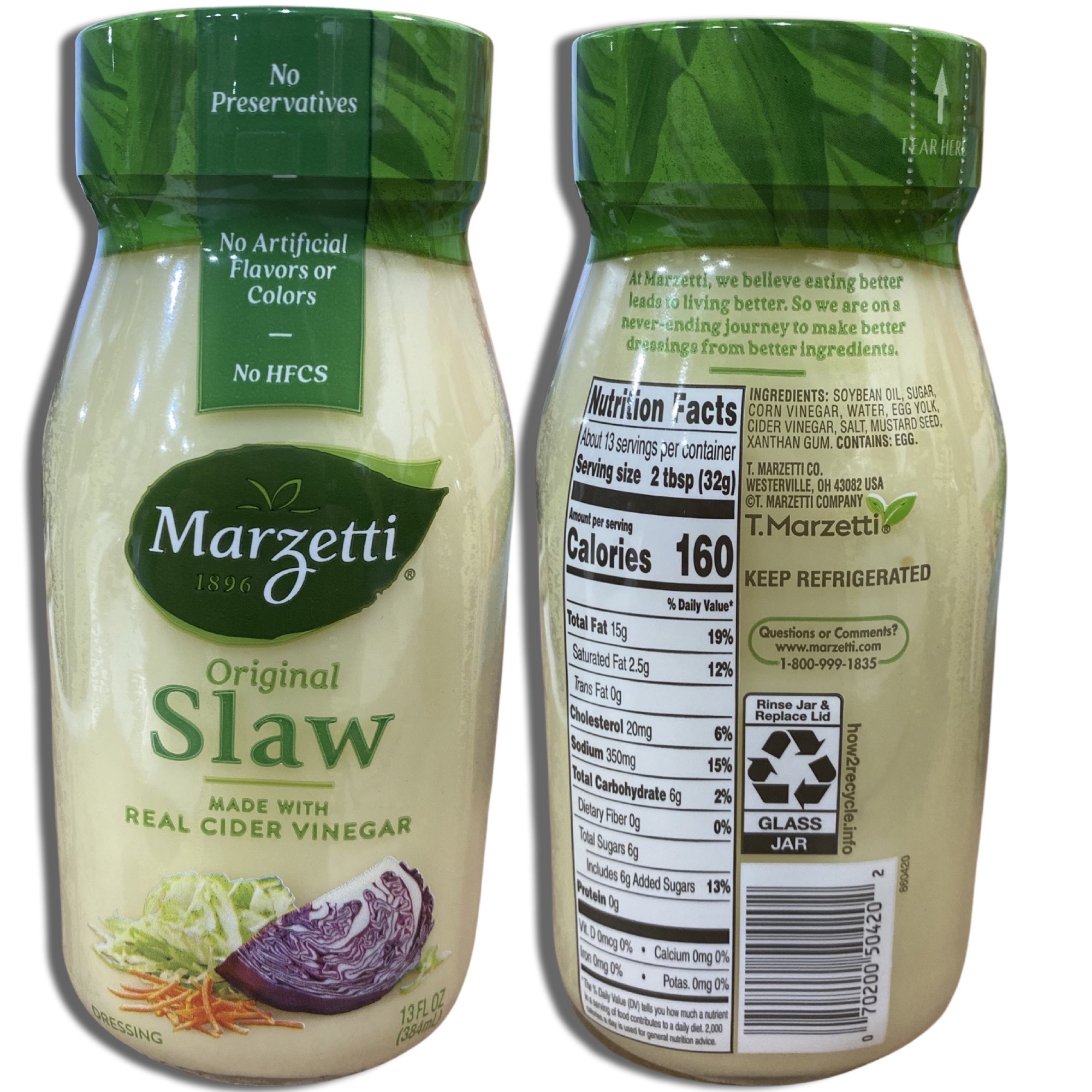Classic Original Slaw Salad Dressing | 13 Ounce Jar | Value Combo Pack of 3 4