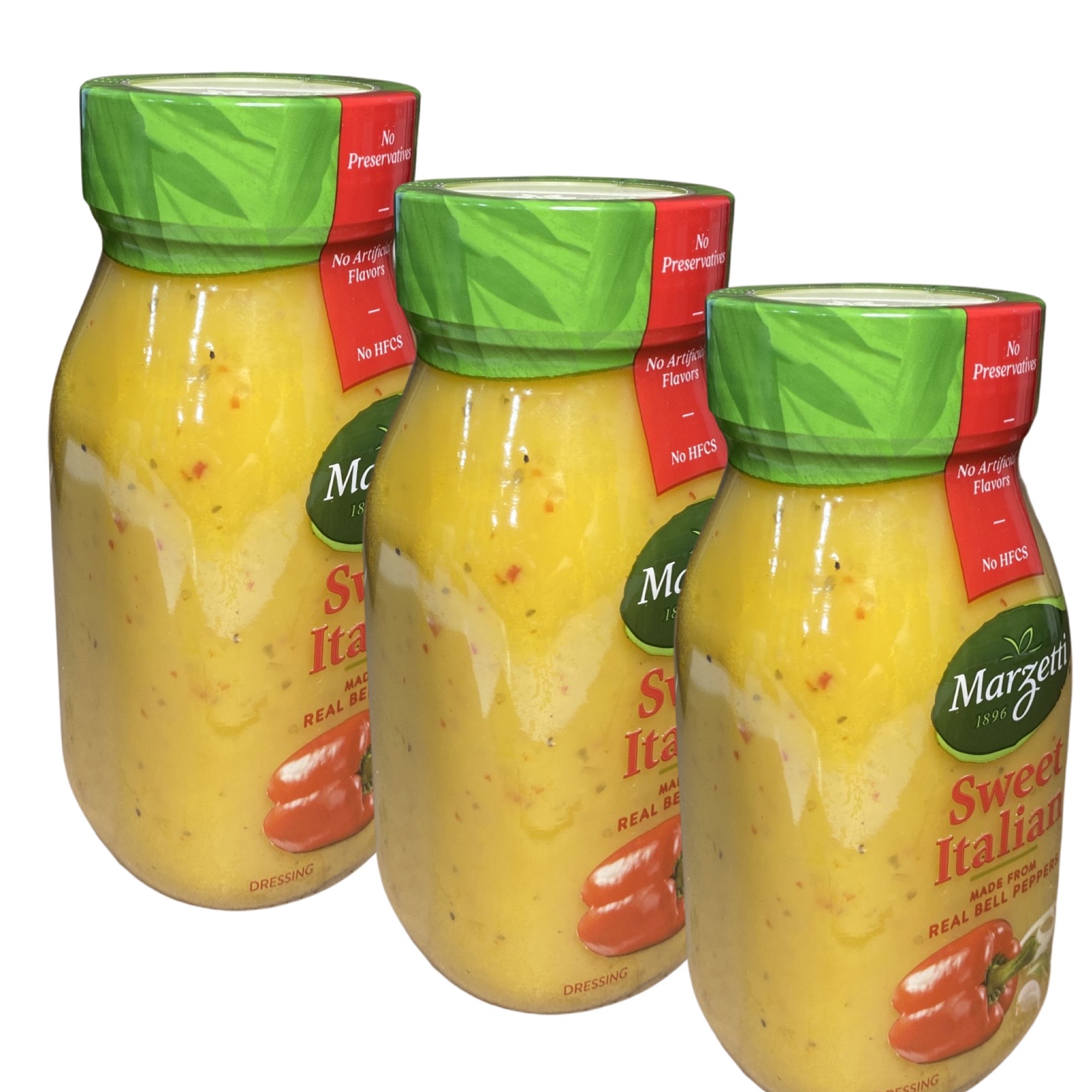 Sweet Italian Salad Dressing   13 Ounce Jar | Value Pack of 3 8