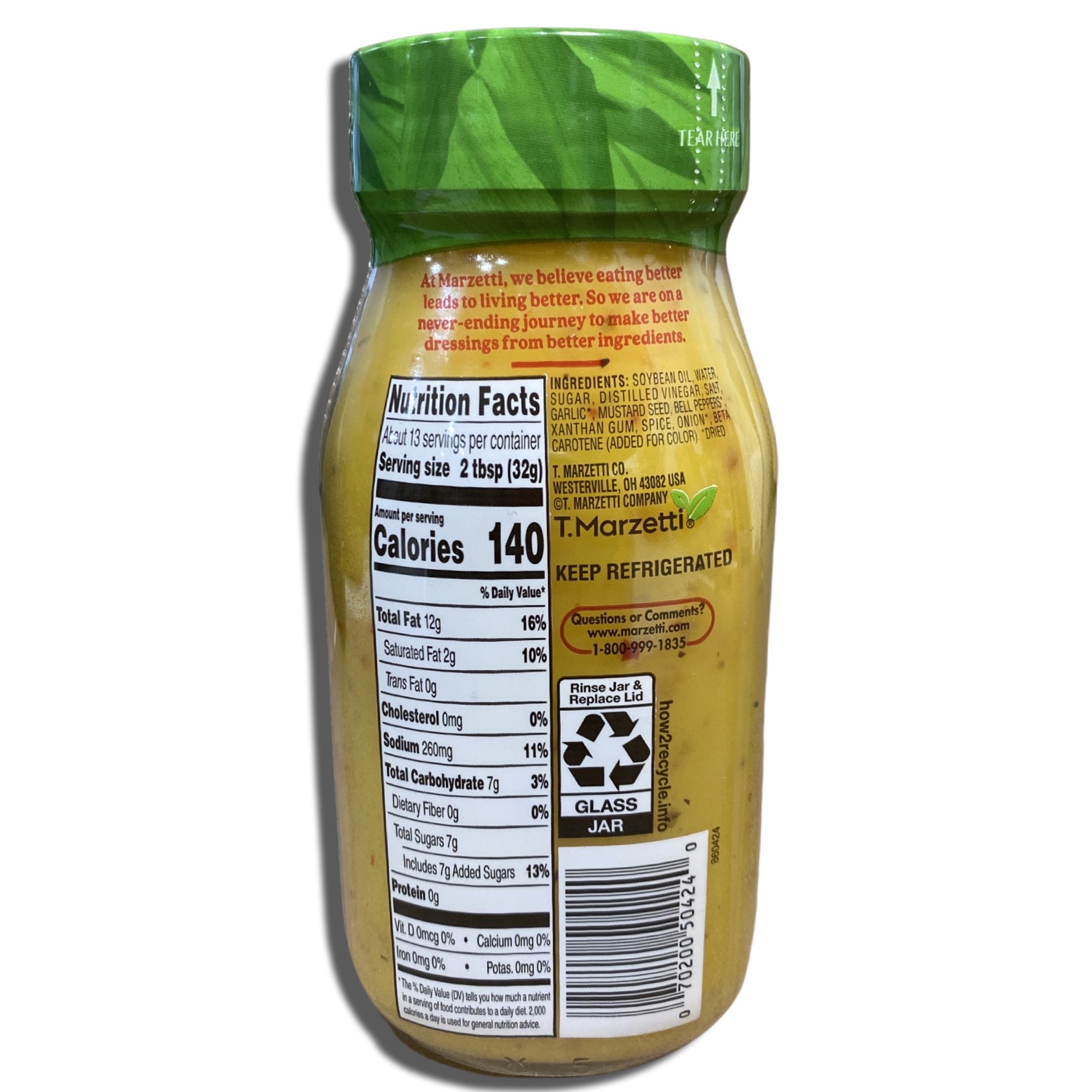 Sweet Italian Salad Dressing   13 Ounce Jar | Value Pack of 3 5