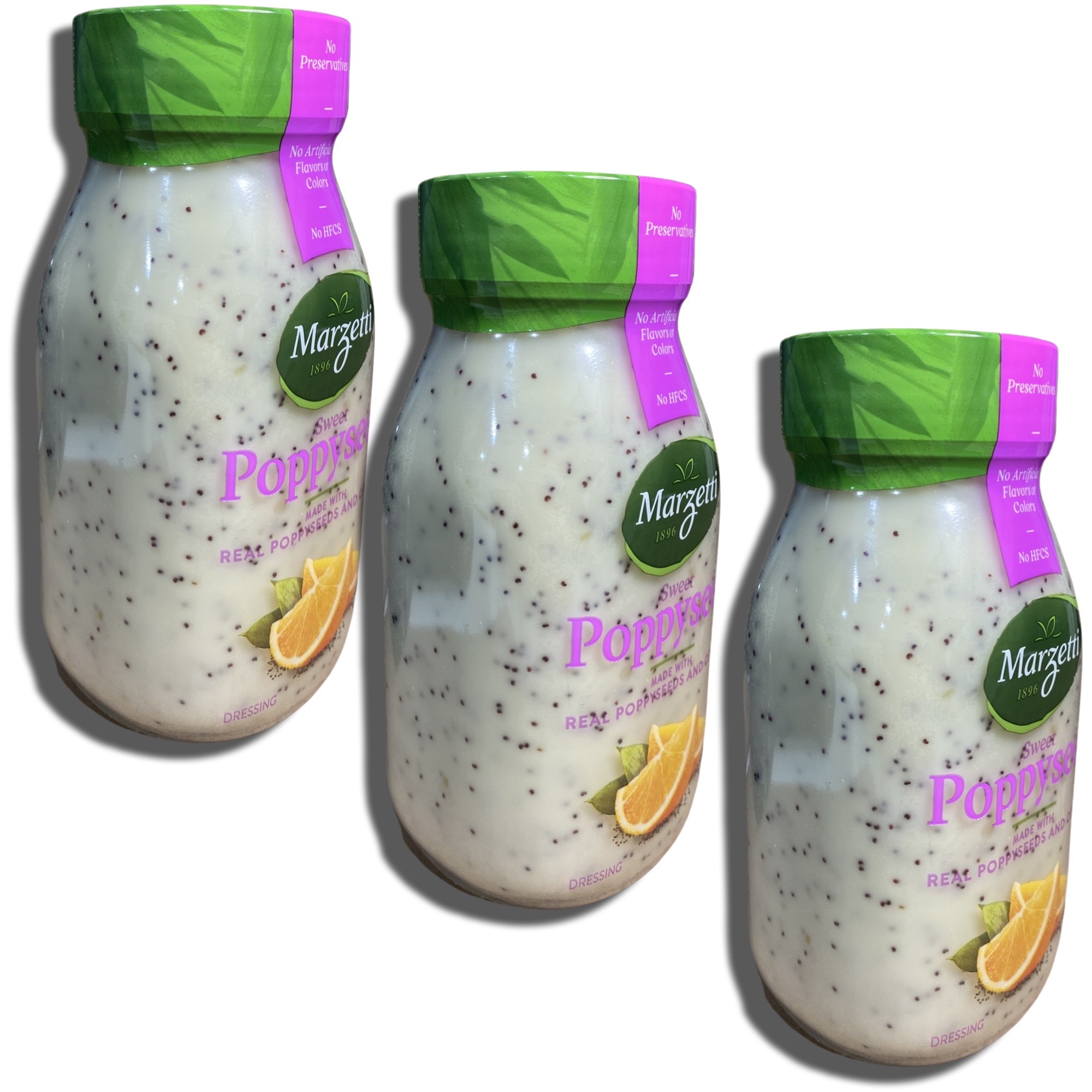 Marzetti Sweet Poppyseed Citrus Salad Dressing, 13 Oz, 3 Pack 8