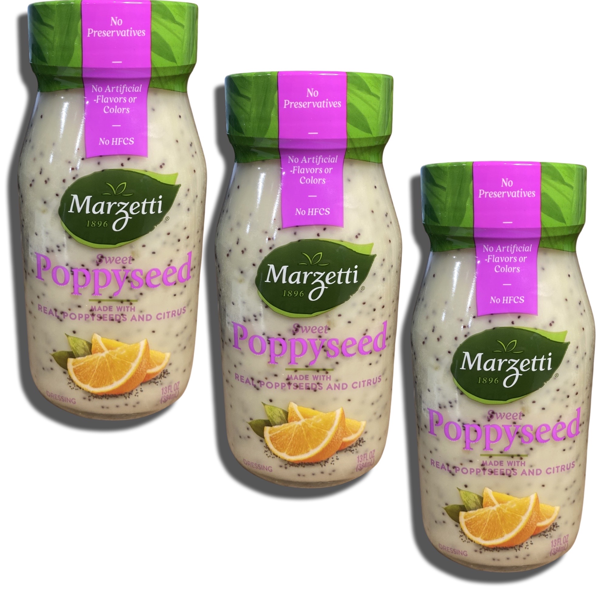 Marzetti Sweet Poppyseed Citrus Salad Dressing, 13 Oz, 3 Pack 7