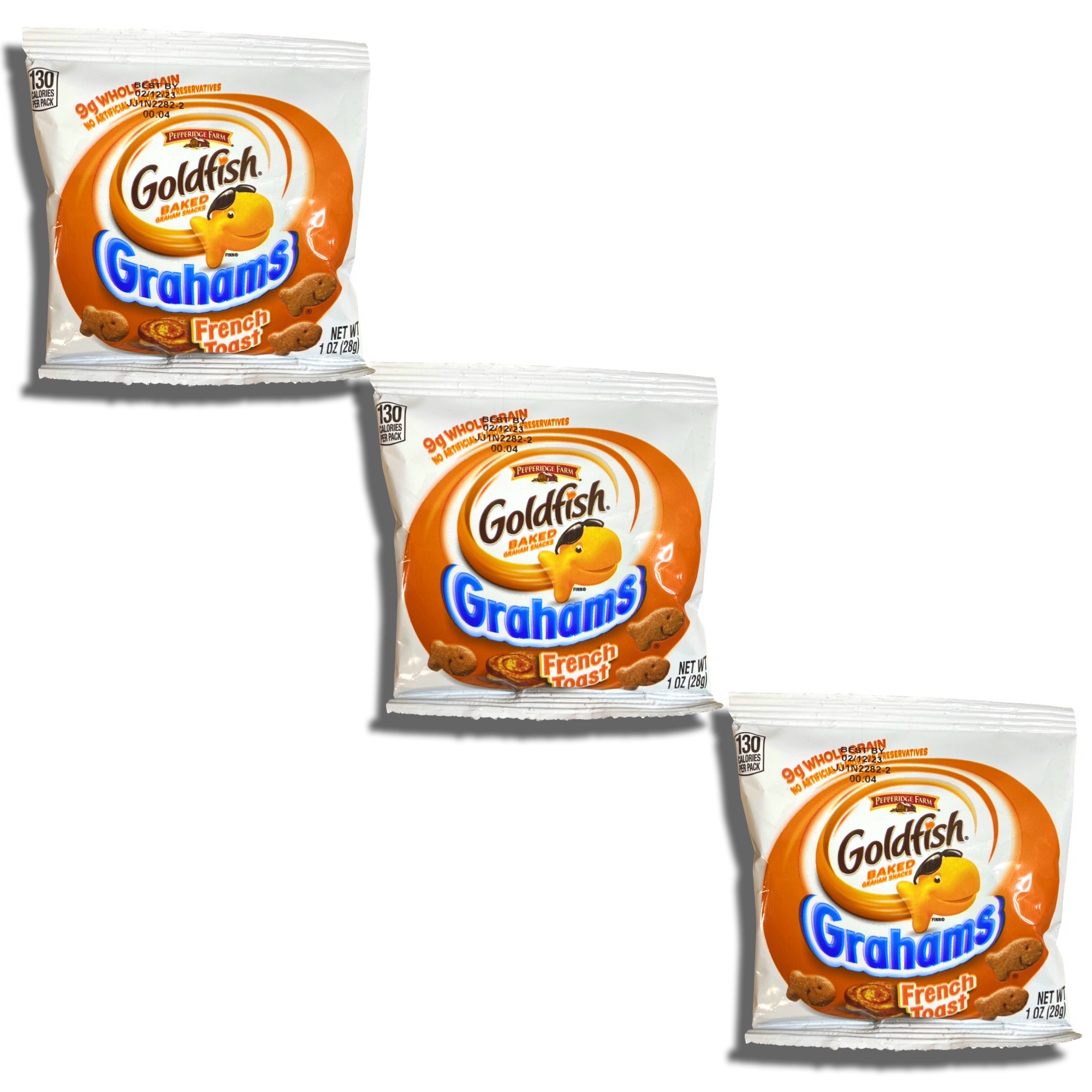 Whole Grain French Toast Gold Fish Graham Crackers To Go School Snacks, 30 Pack 4