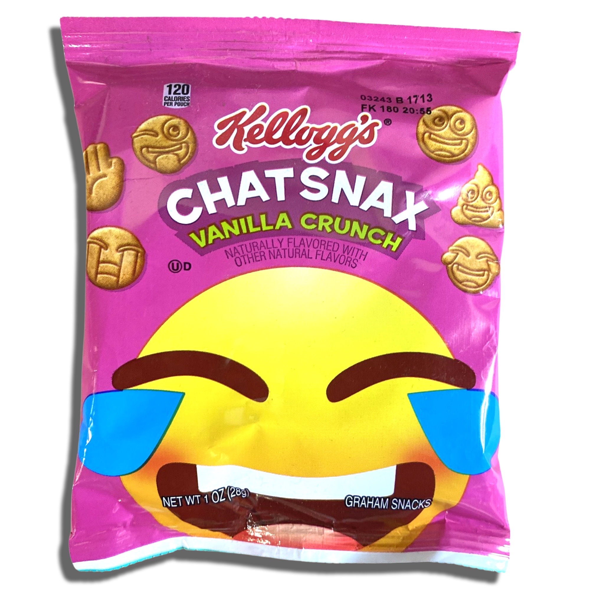 Chat Snax Graham Crackers | 1 Ounce | Vanilla Crunch | Pack of 30 2