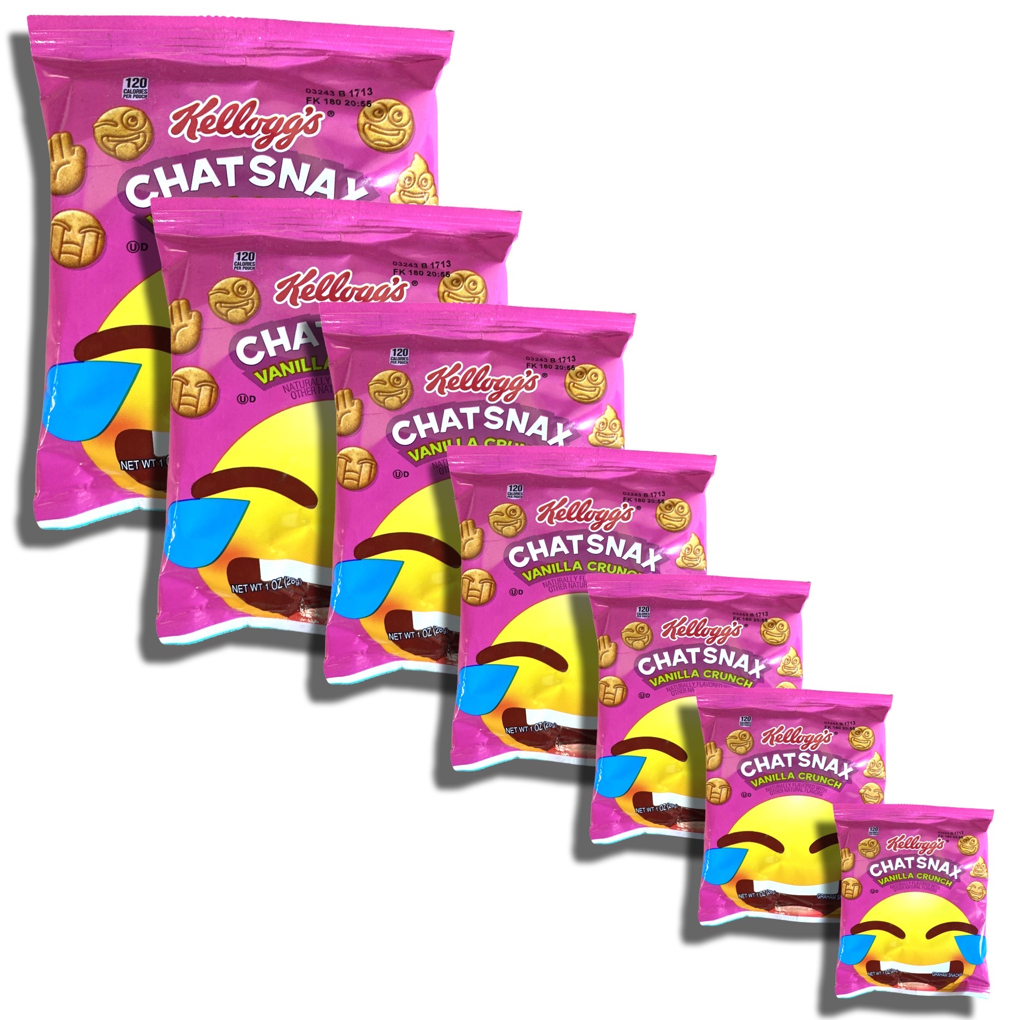 Chat Snax Graham Crackers | 1 Ounce | Vanilla Crunch | Pack of 30 7